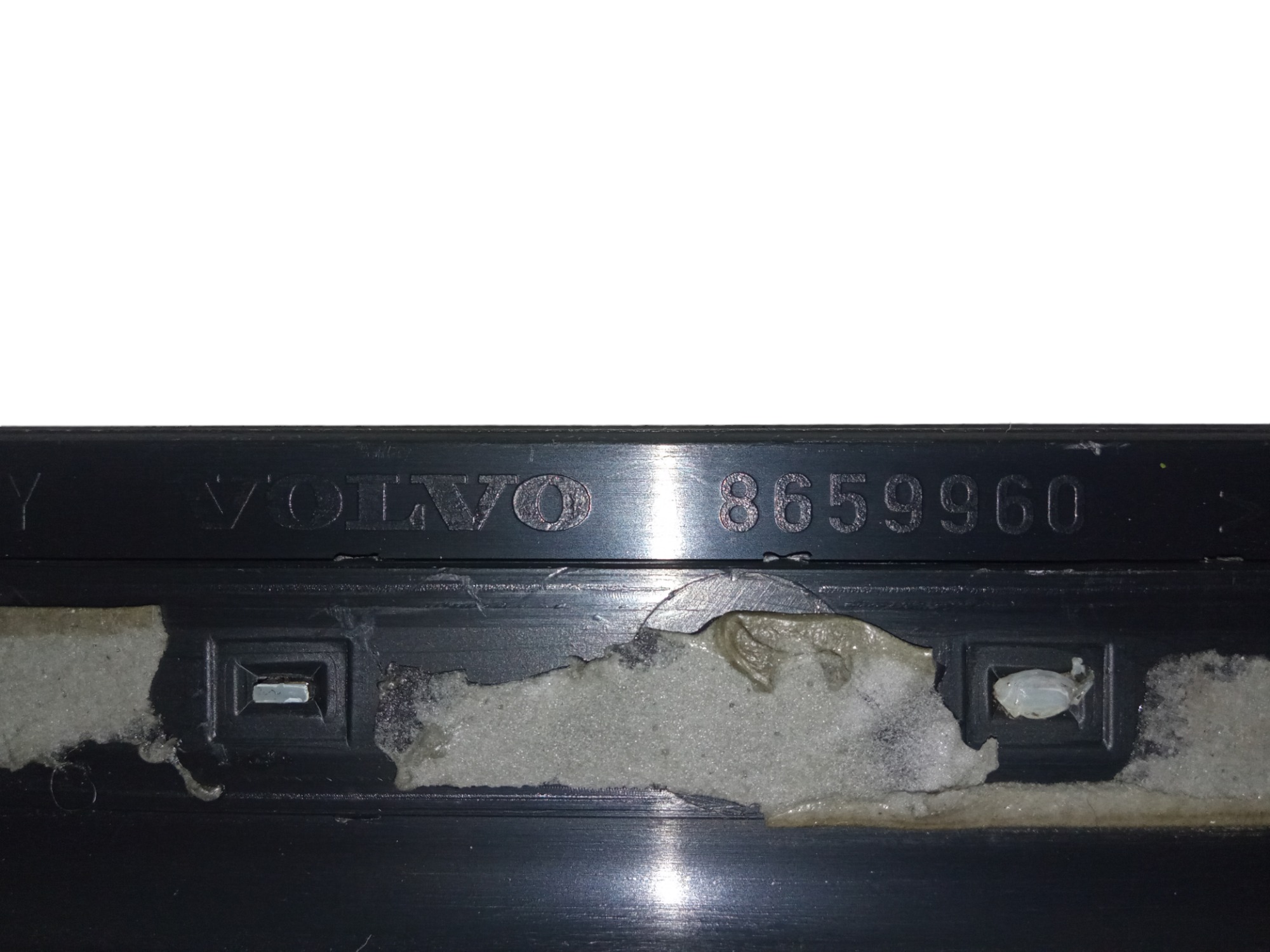 Soleira Porta Dianteira Direita Volvo S60 2012 2014 Original Preto 5