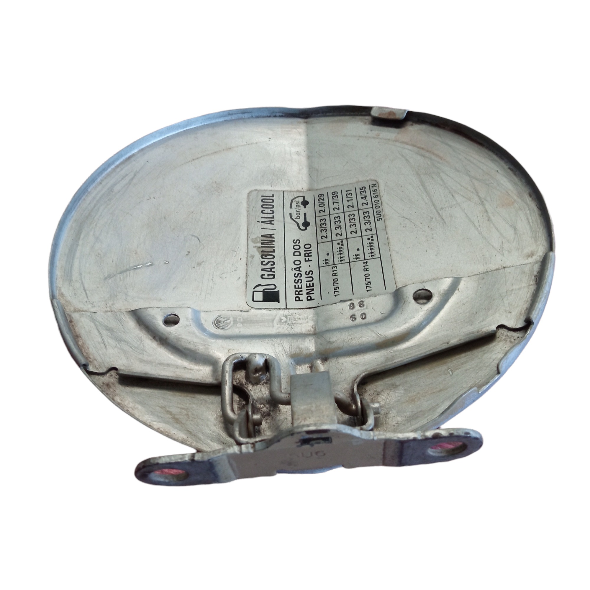 Portinhola Tanque De Combustível Gol G5 Original  Prata 3