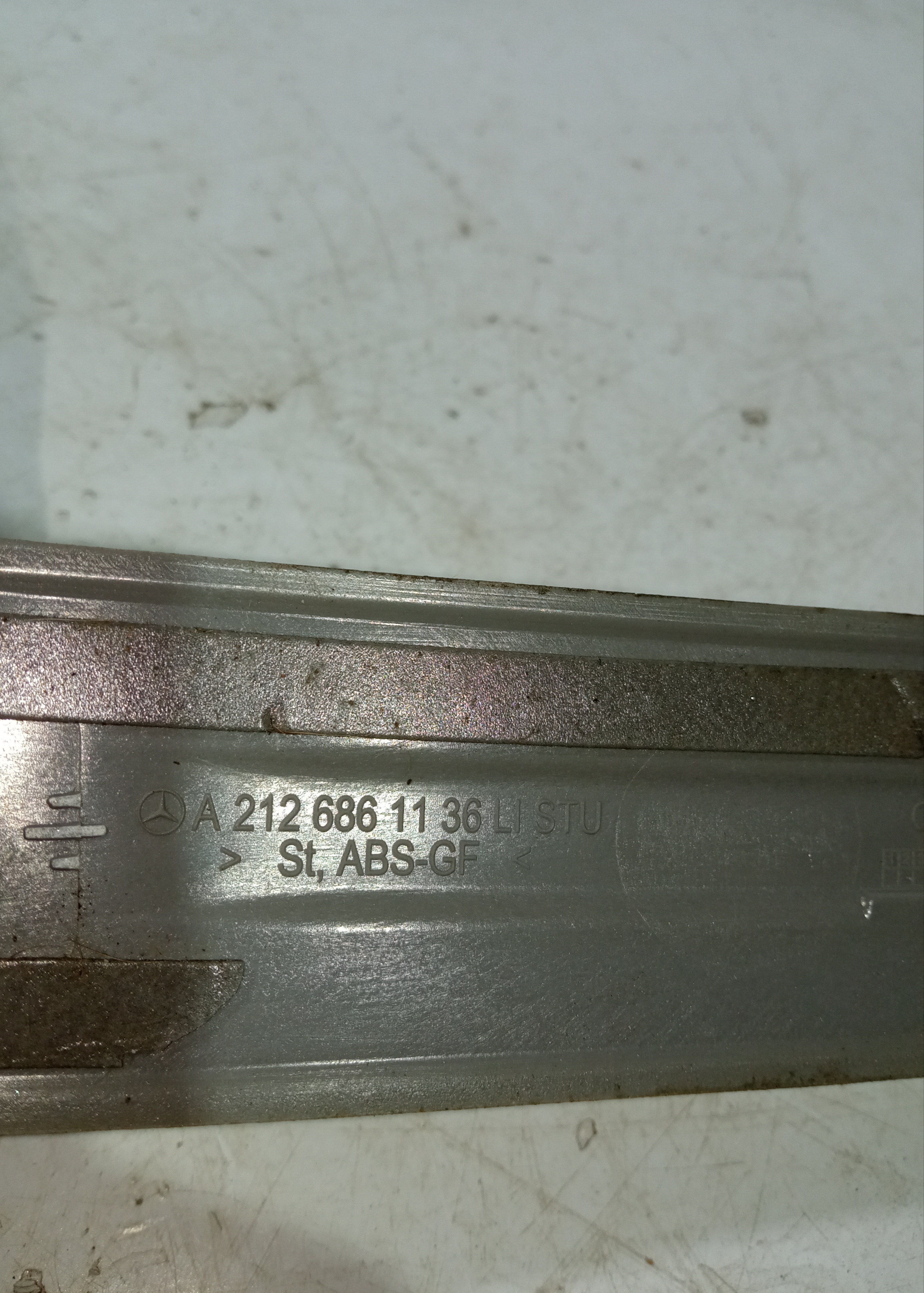 Soleira Cromada Tras/esq. Original Mercedes E250/ E350 2009 6