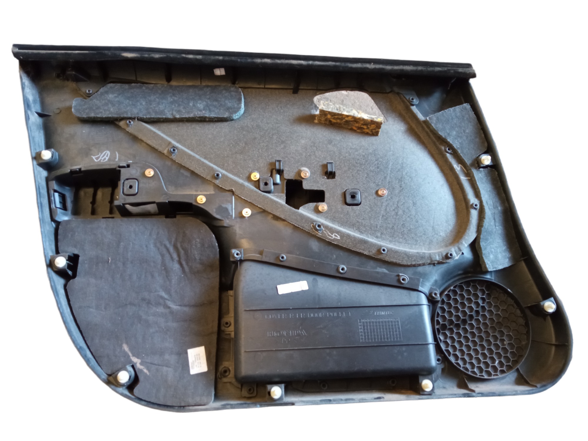 Forro De Porta Dianteira Direita Honda Fit 09/12 C/detalhes 2