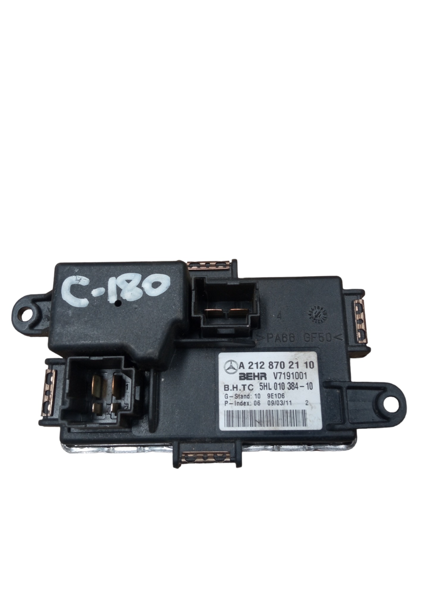 Resistência Ar Condicionado Mercedes C180 2012/2015 2