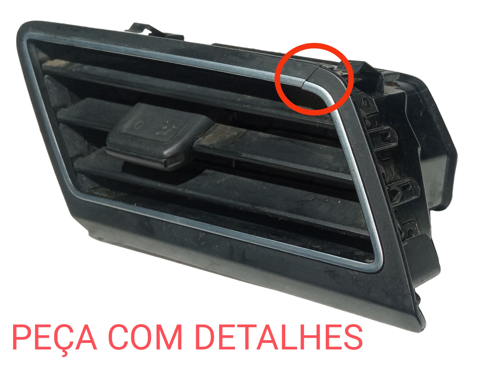 Difusor De Ar Direito Vw Saveiro Gol Voyage G7 G8 2016 2023 2
