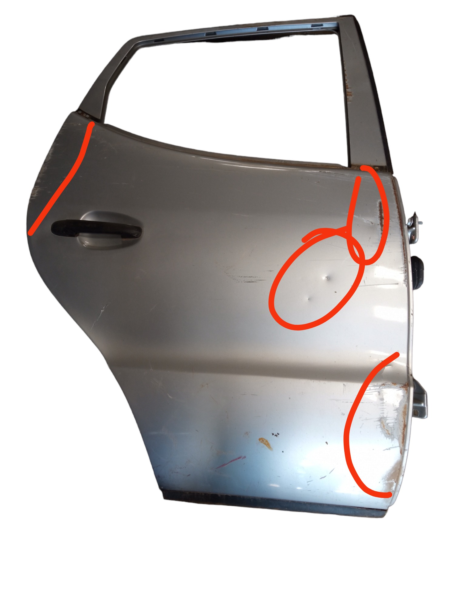 Porta Traseira Direita Mercedes Classe A 99 2000 2001 2002 4
