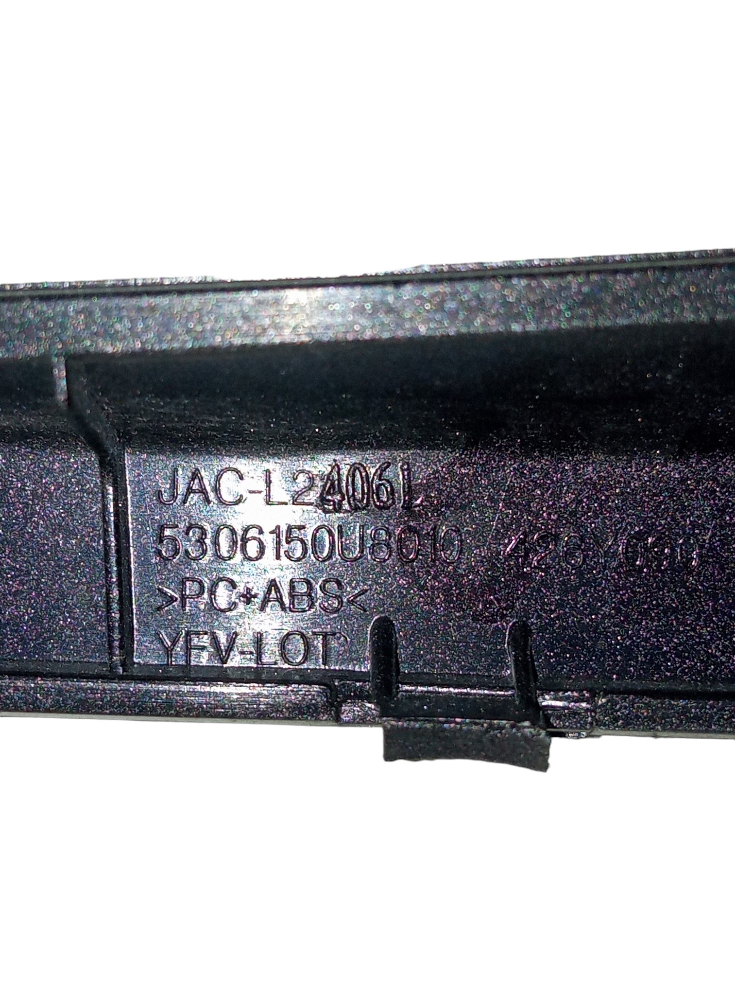 Moldura Acabamento Painel Central Radio Jac J3 2010 A 2013 5