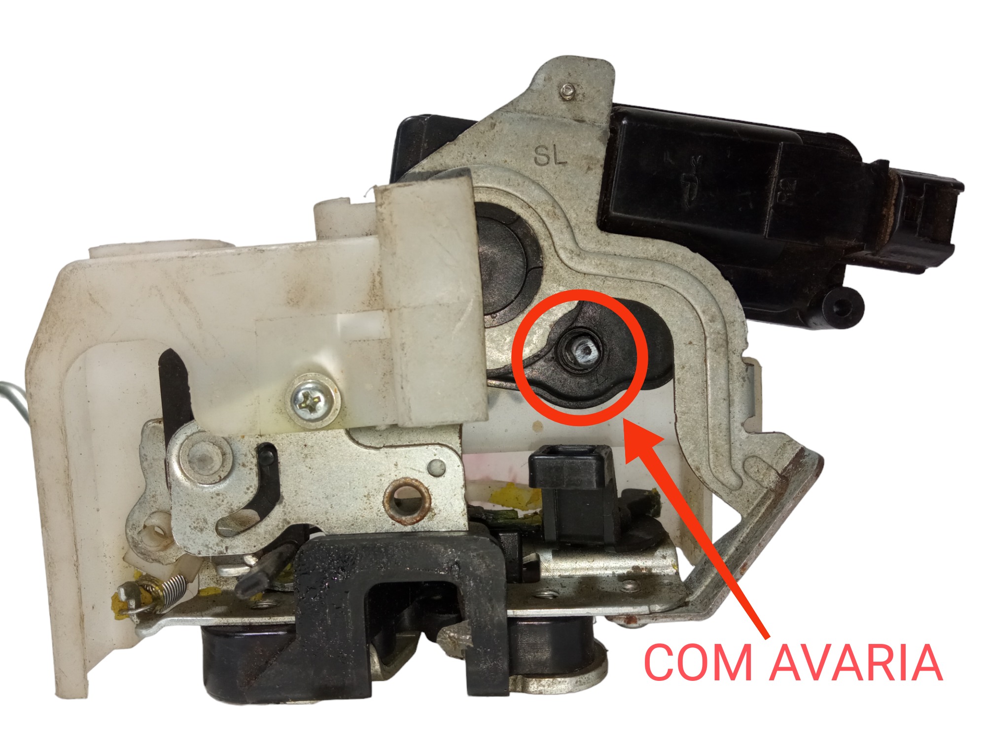 Fechadura Porta Traseira Esquerda Kia Picanto 2008 A 2011 3