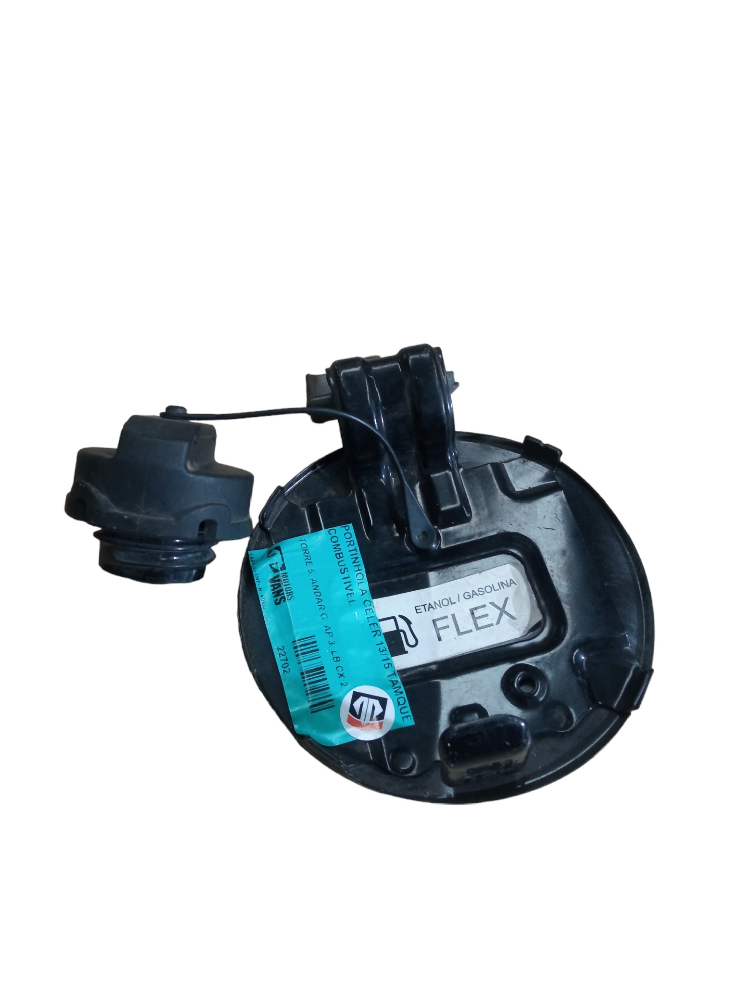 Portinhola Tanque De Combustível Chery Celer 2013/2015 M.v Preto 2015 3