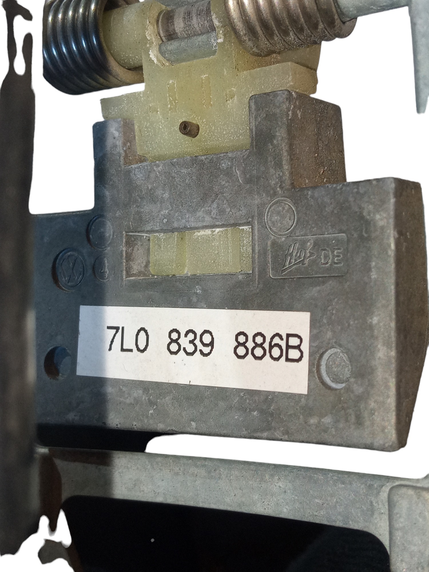 Macaneta Externa Porta Traseira Direita Porsche Cayenne 2009 Prata Traseira 3