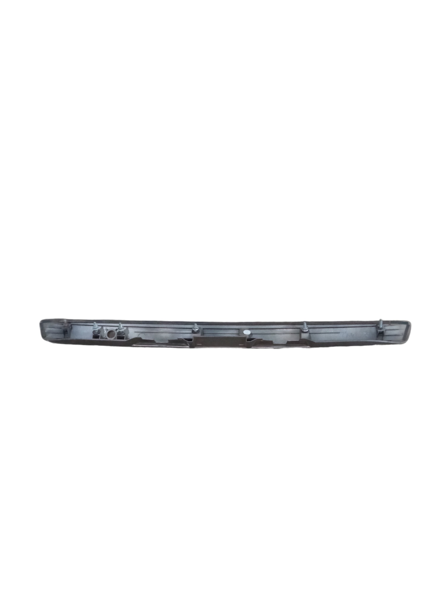 Moldura Friso Superior Tras Placa Toyota Corolla 09 A 13  Prata 3