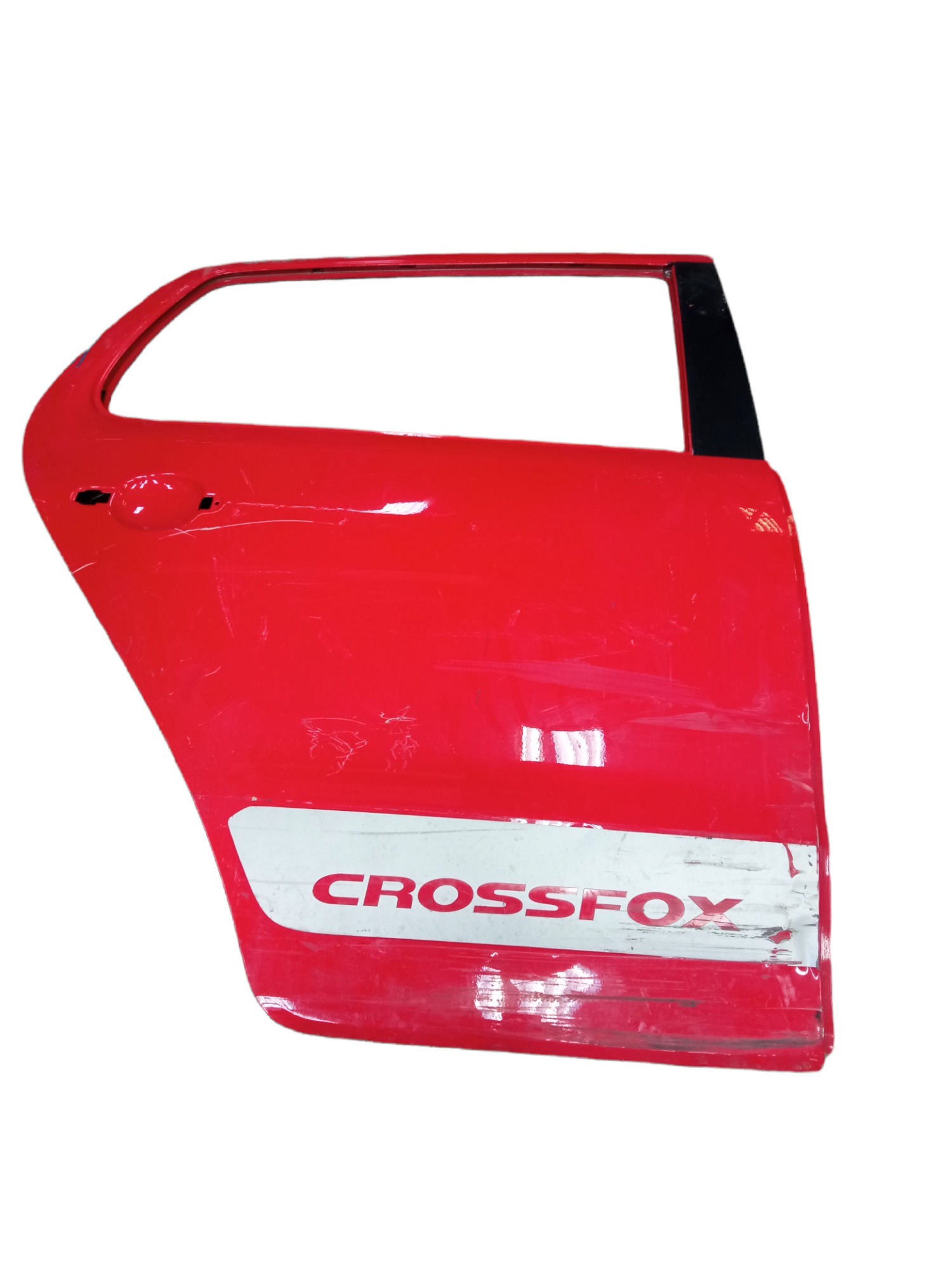 Porta Traseira Direita Vw Crossfox 2010 A 2014 Dois Furos 1