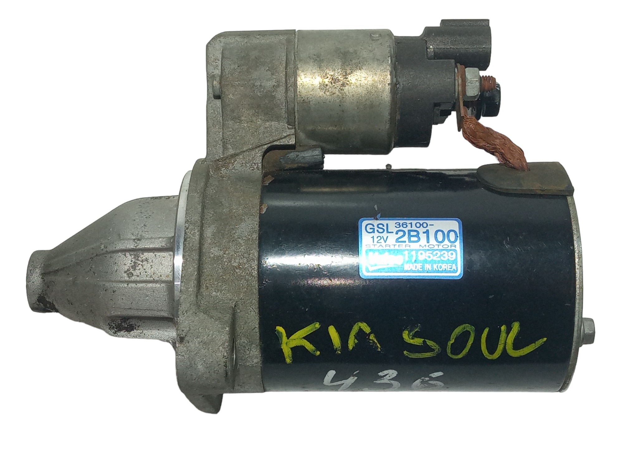 Motor De Arranque Partida Kia Soul 2009 A 2012 1 6 16v Usado