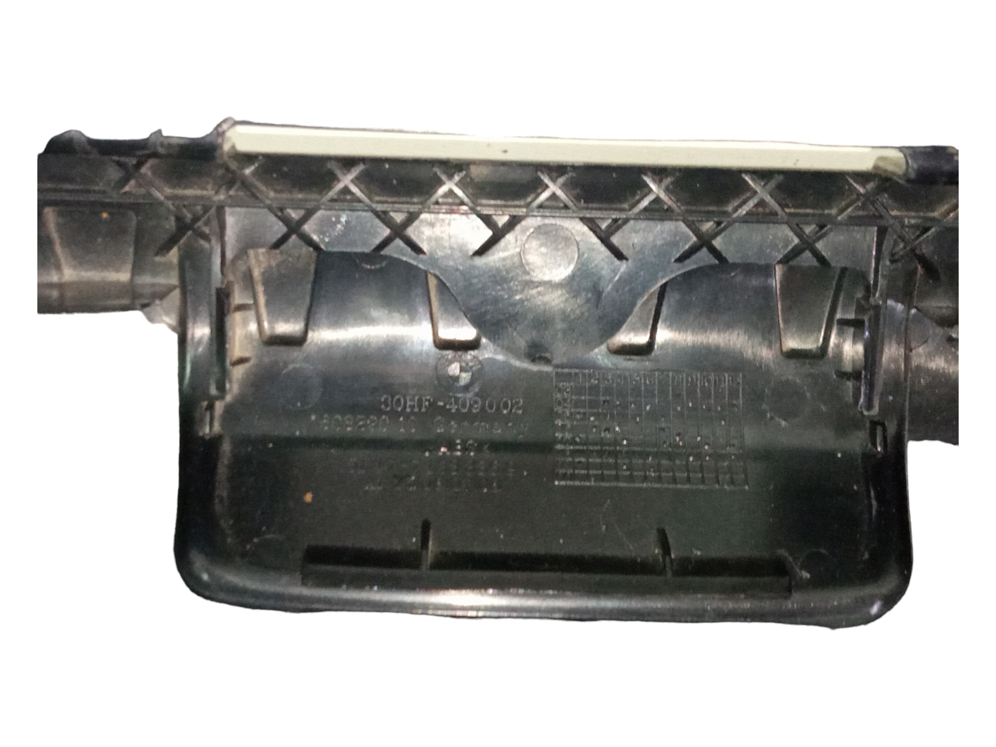 Moldura Acabamento Soleira Porta Malas Bmw 118i 2007 A 2012 Preto 5