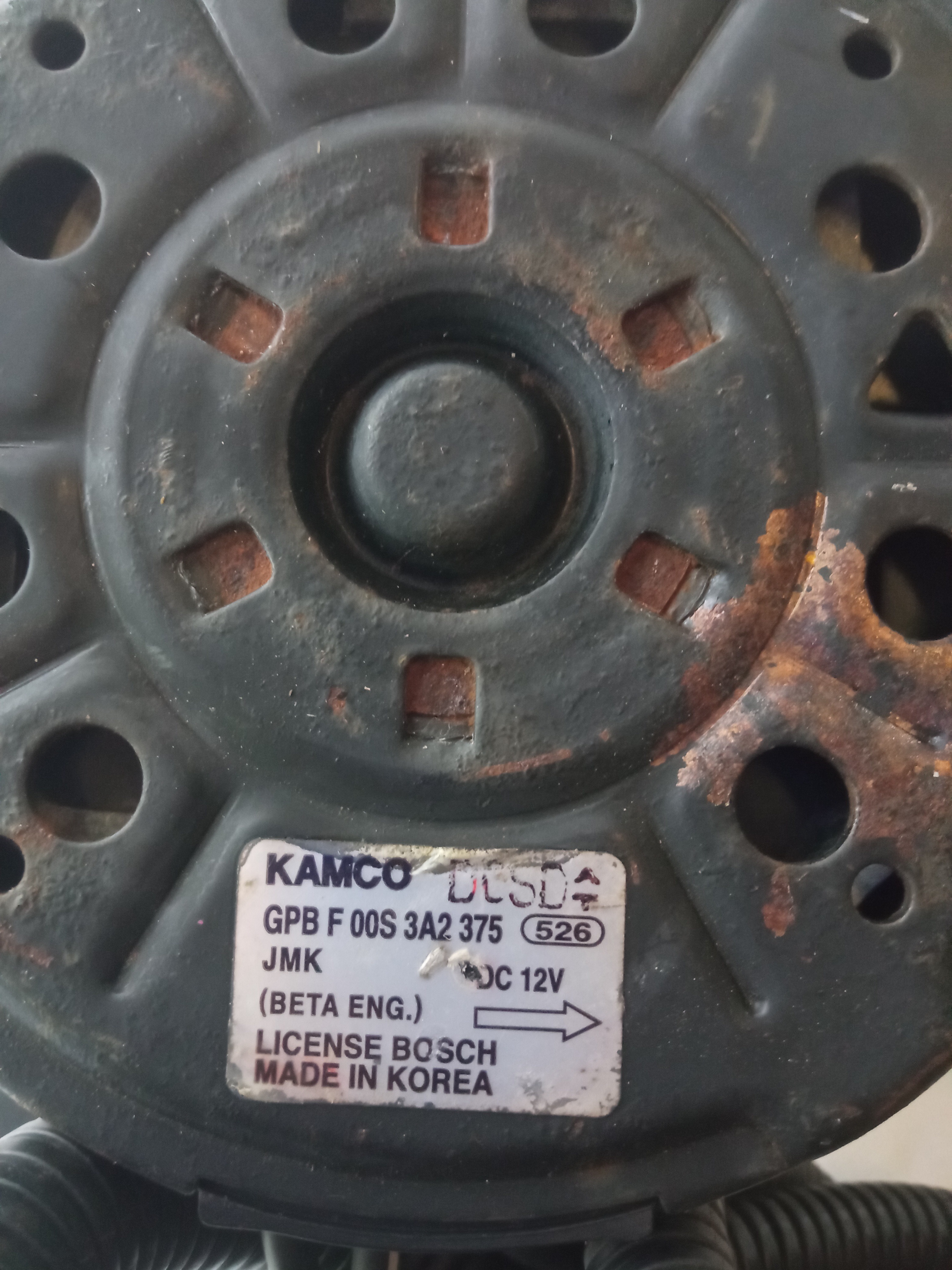 Motor Ventoinha Radiador Hyundai Tucson 2010 Usado Original 2