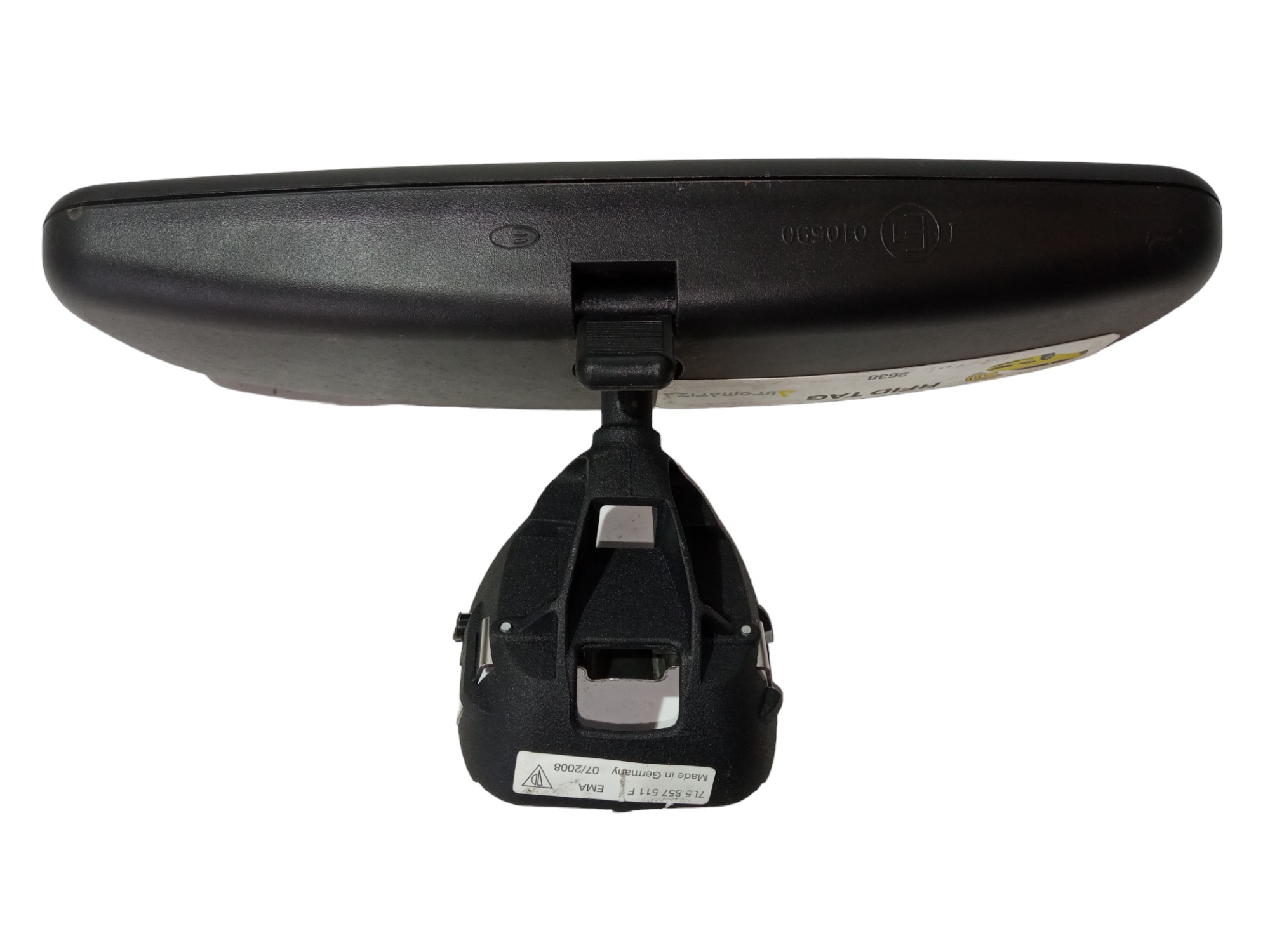Retrovisor Interno Central Porsche Cayenne 2007 A 2009 Usado 5