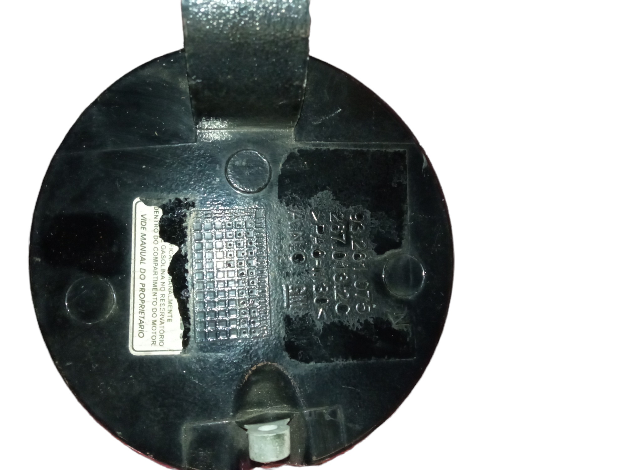 Portinhola Do Tanque Chevrolet Celta 2001 A 2006 Preto 5