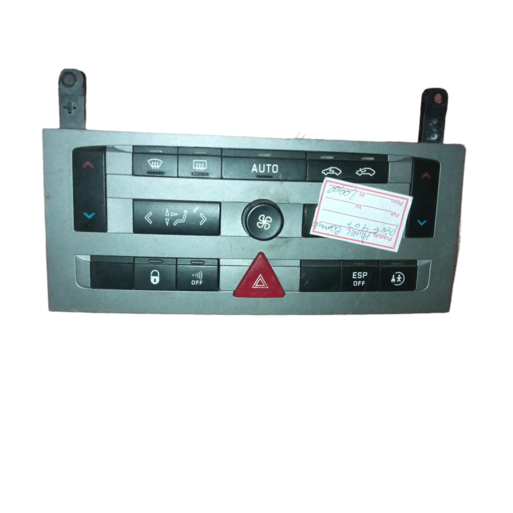 Comando  Ar Condicionado Peugeot 407 2007 Usado Original 1