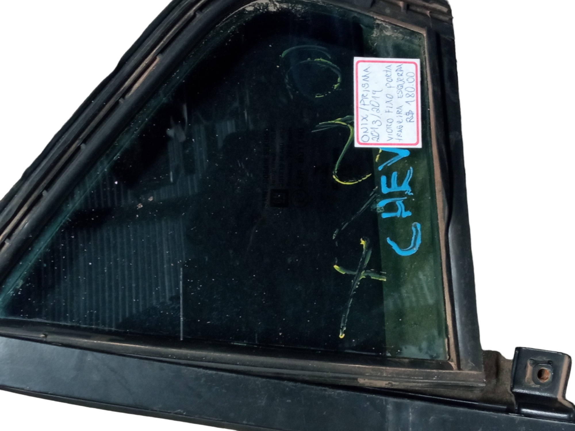 Vidro Fixo Lado Esquerdo Porta Traseira Chevrolet Onix 12/13 2