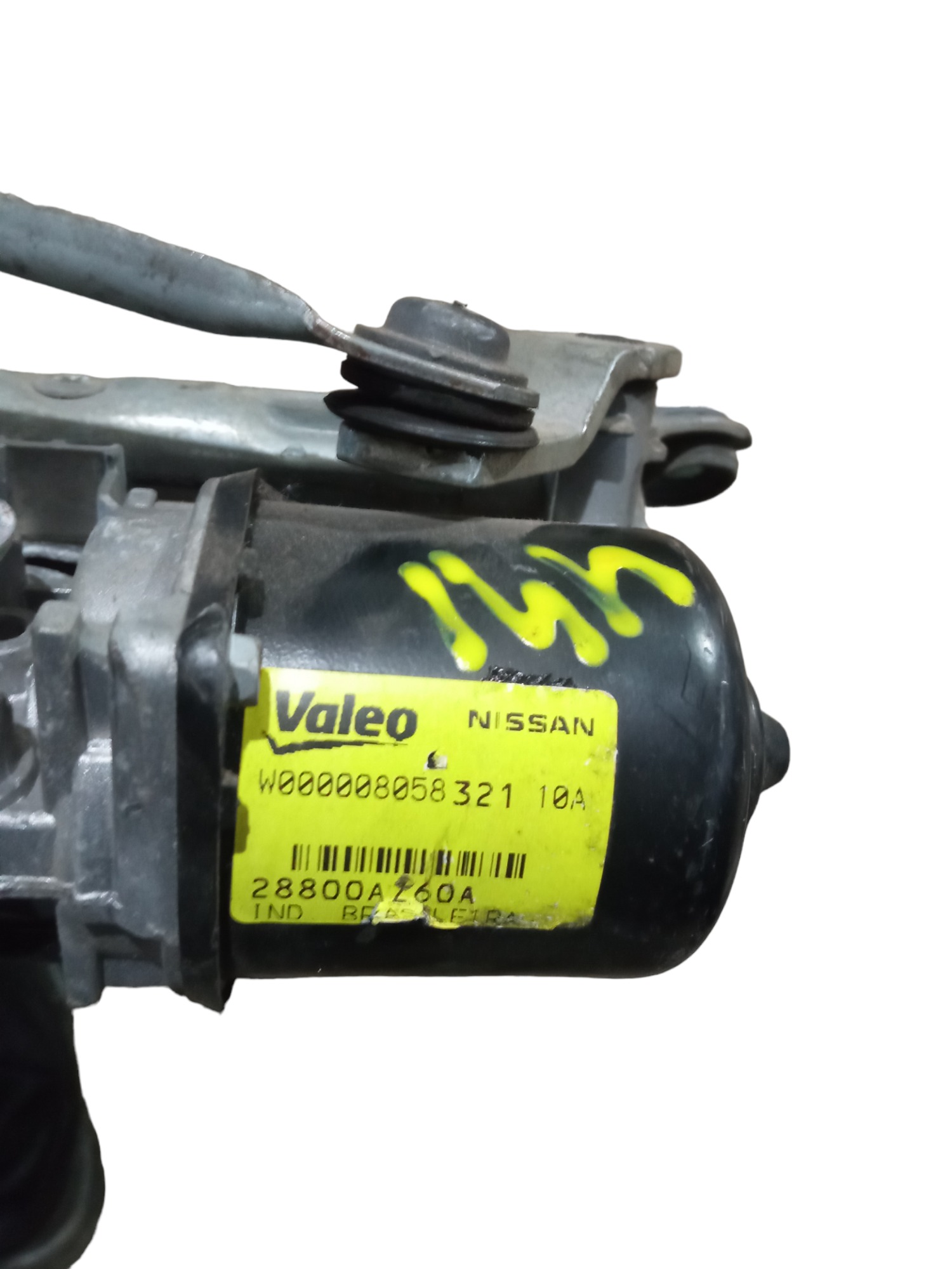 Mecanismo C/motor Limpador Para-brisa Nissan March 08/13 5