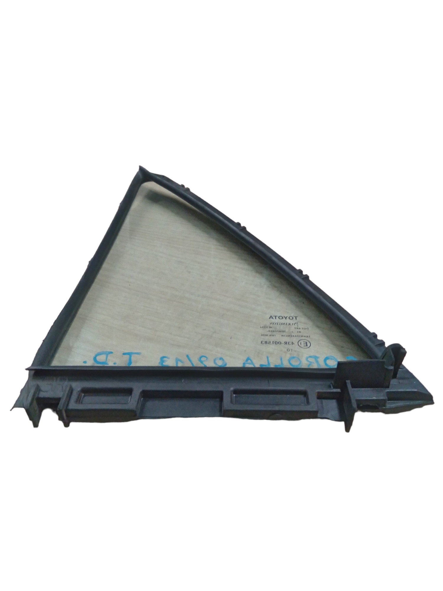 Ventarola Fixo Traseiro Direito Toyota Corolla 2009 2013 3