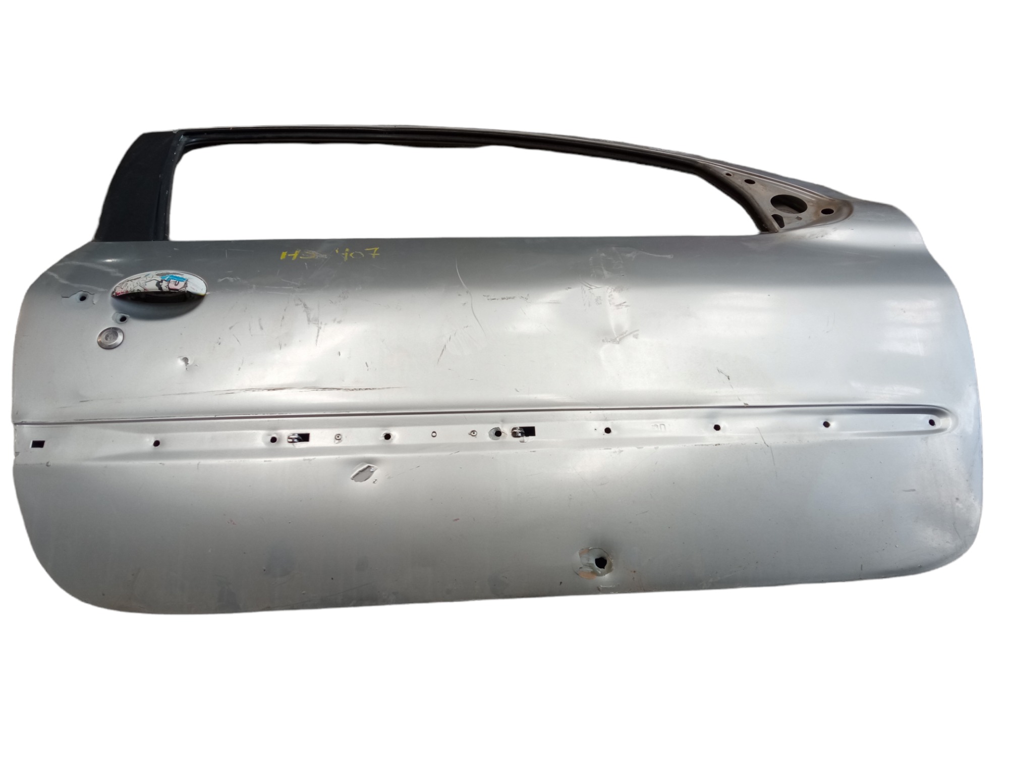 Porta Lado Direito Peugeot 207 2011 A 2015 2p C/detalhes  Dianteira Direito Cinza 4
