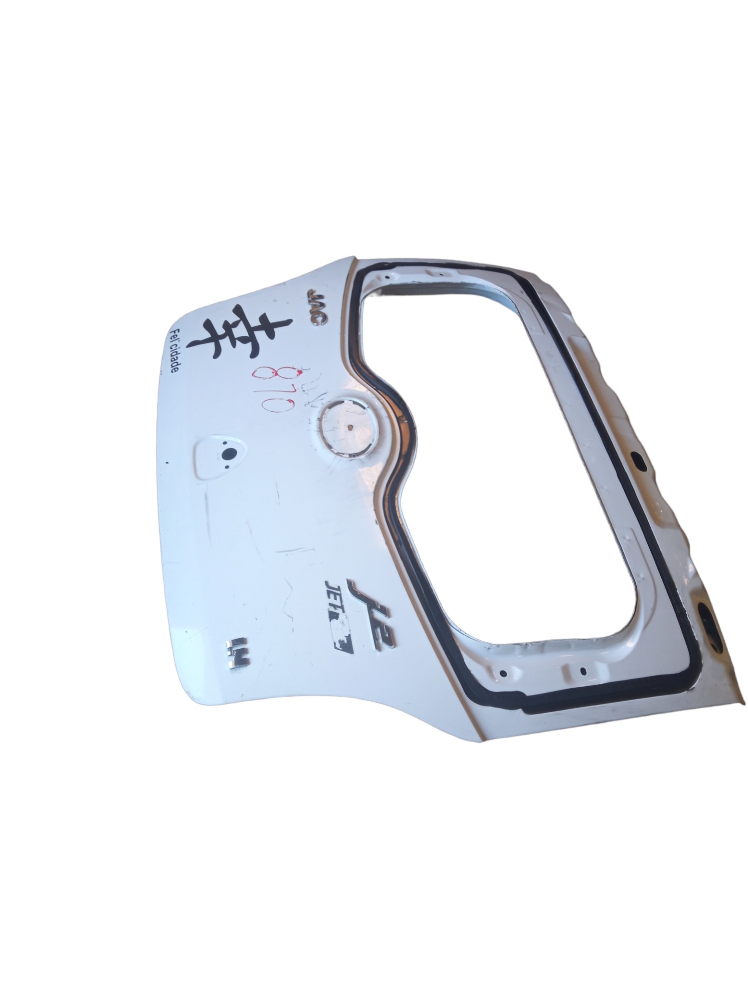 Tampa Traseira Jac J2 2012 2013 2014 2015 2016 Original Branco 5