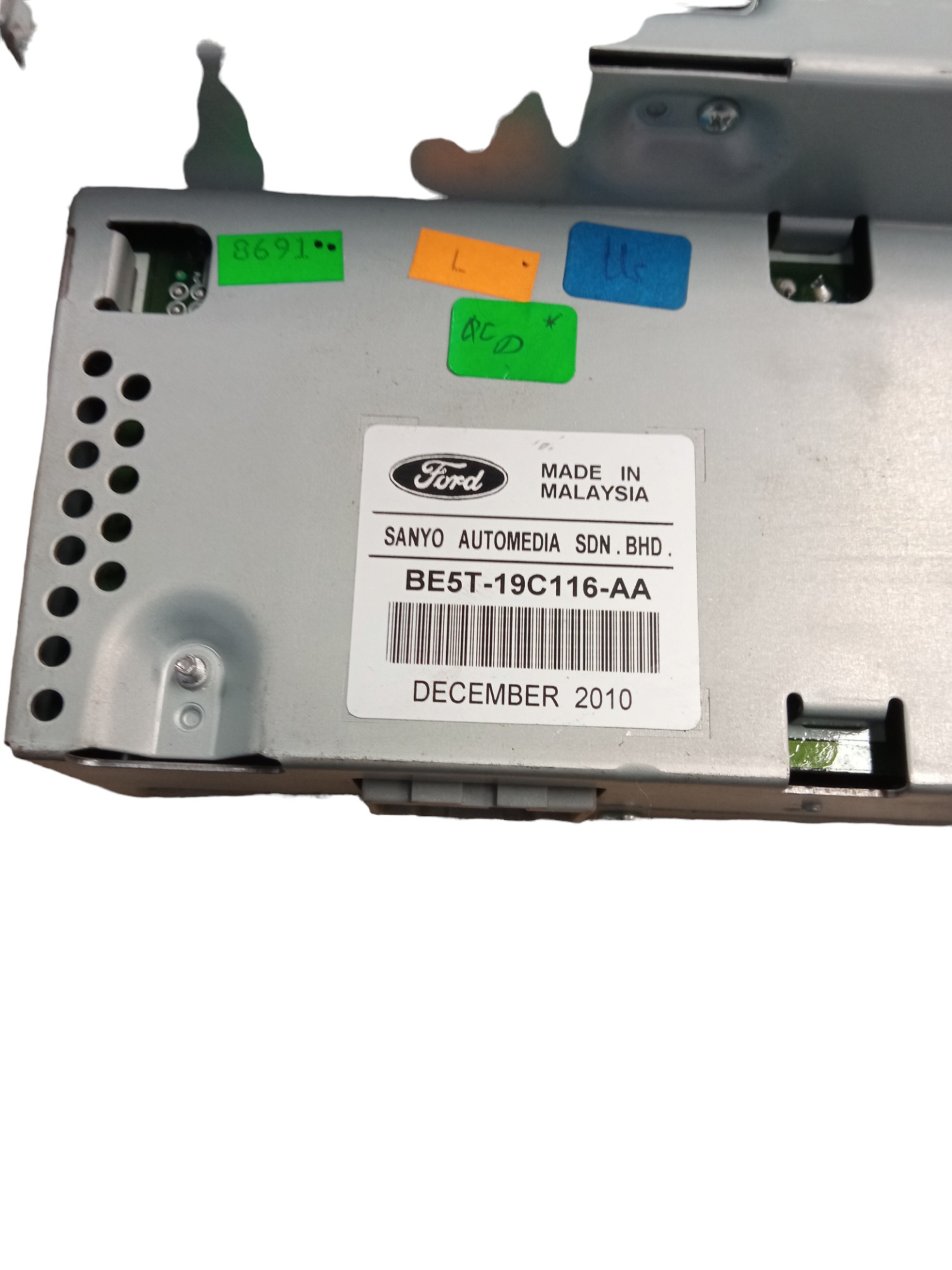 Tela Display Ford Fusion 10/12  Be5t19c116aa Original M.v 5