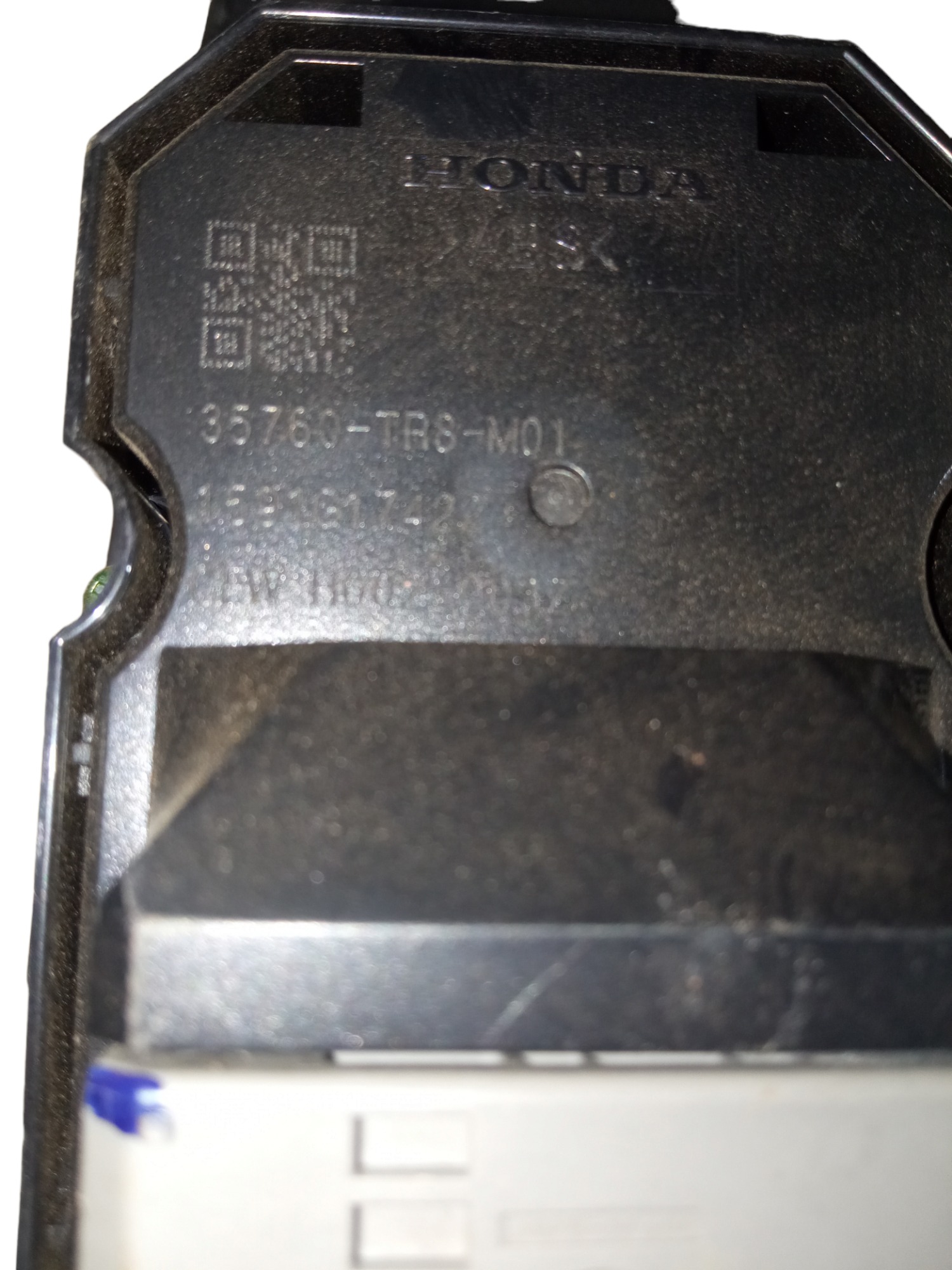 Moldura C/ Botão Vidro Traseiro Direito Honda Civic 12/15 6