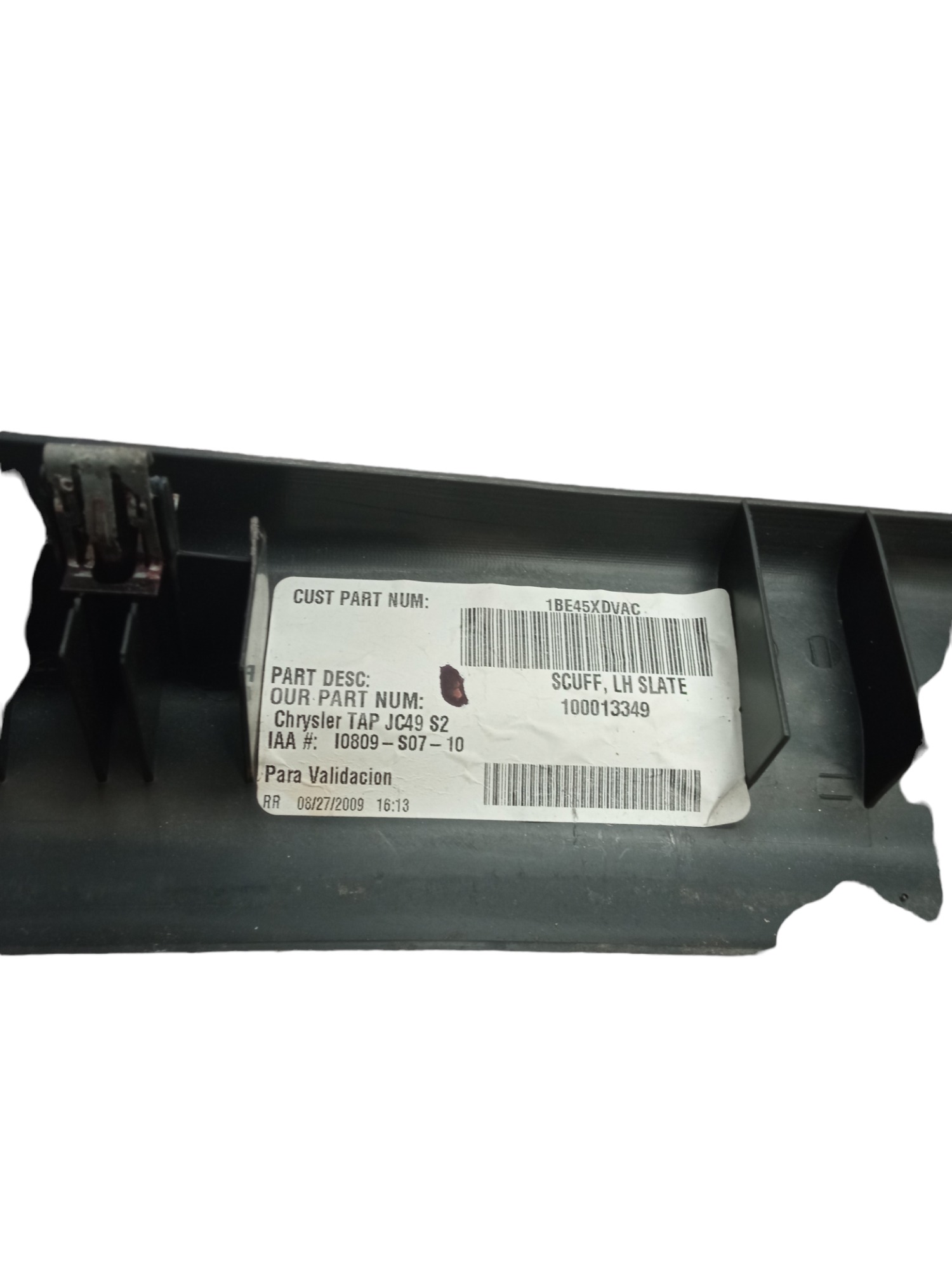 Soleira Esquerda Dodge Journey 2009/2010 Original Preto 4