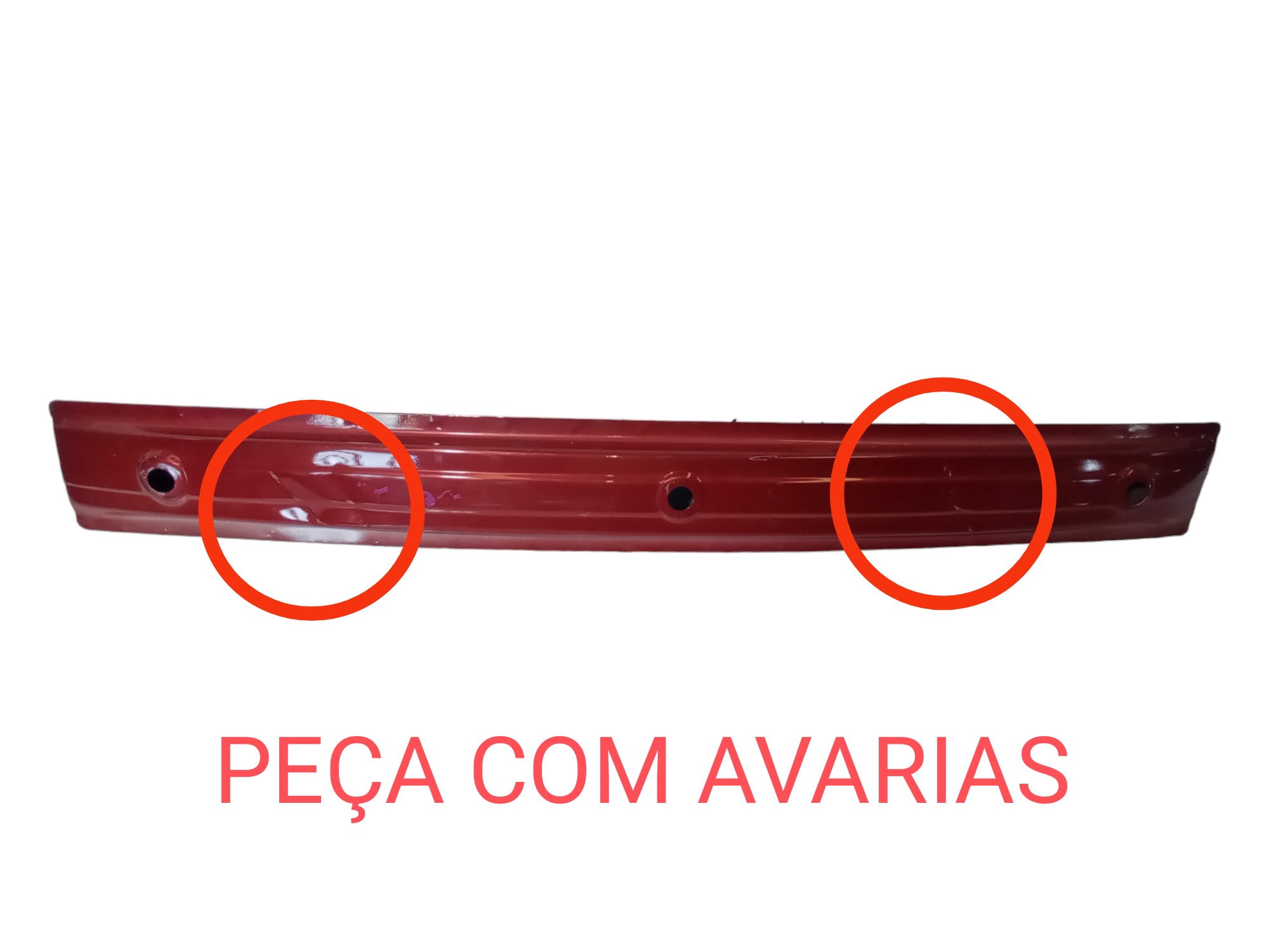 Alma Travessa Parachoque Traseiro Chery Face 2010 2014 2