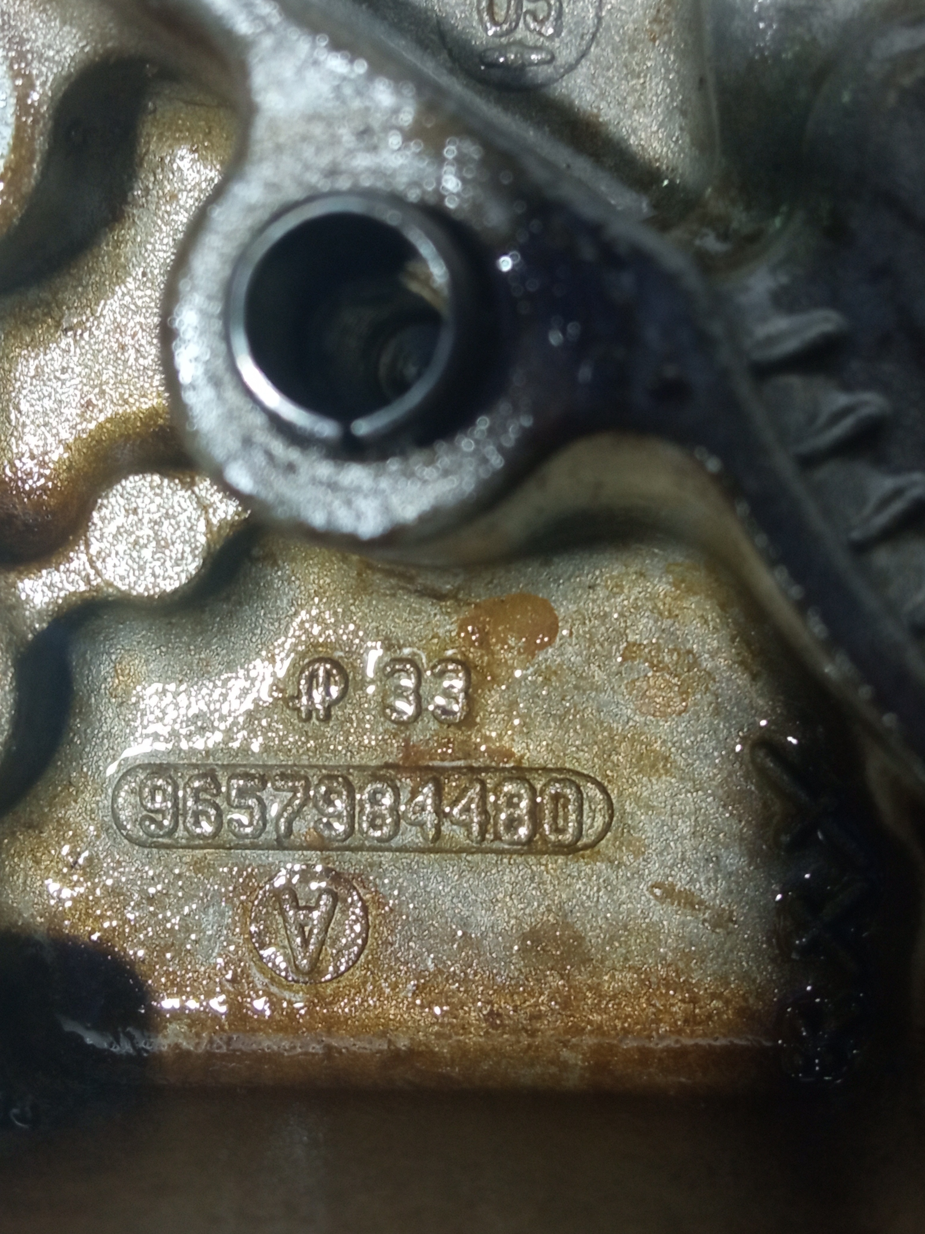 Carcaca Bomba Oleo Citroen C4 C5 2010 Peugeot 307 2 0 16v 3
