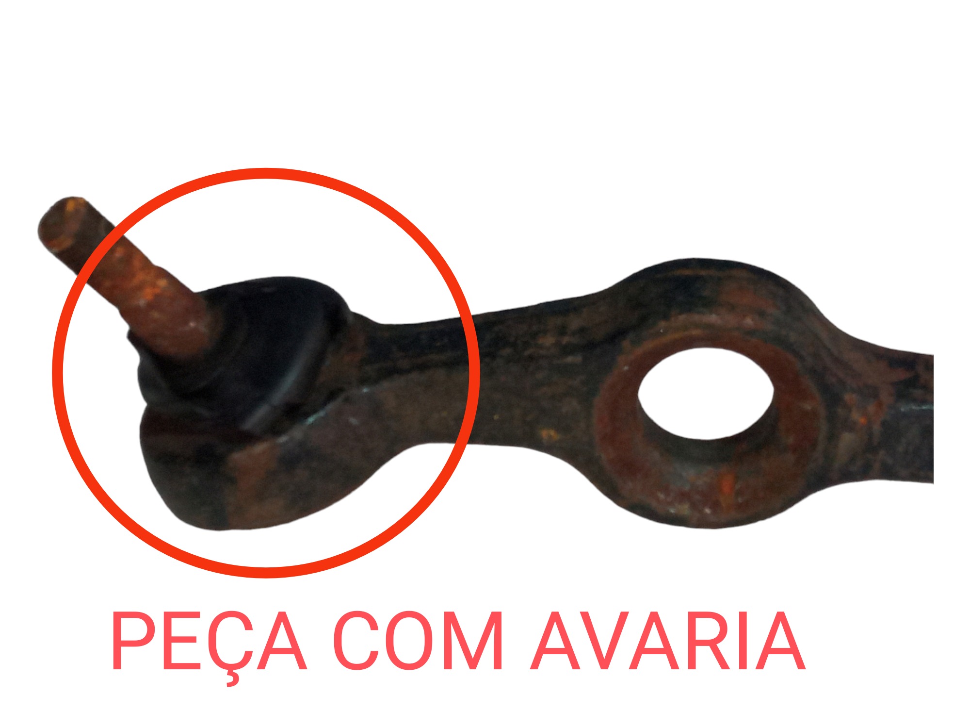Braco Oscilante Suspensao Esquerdo Fiat Uno Mille 1991 1999 2