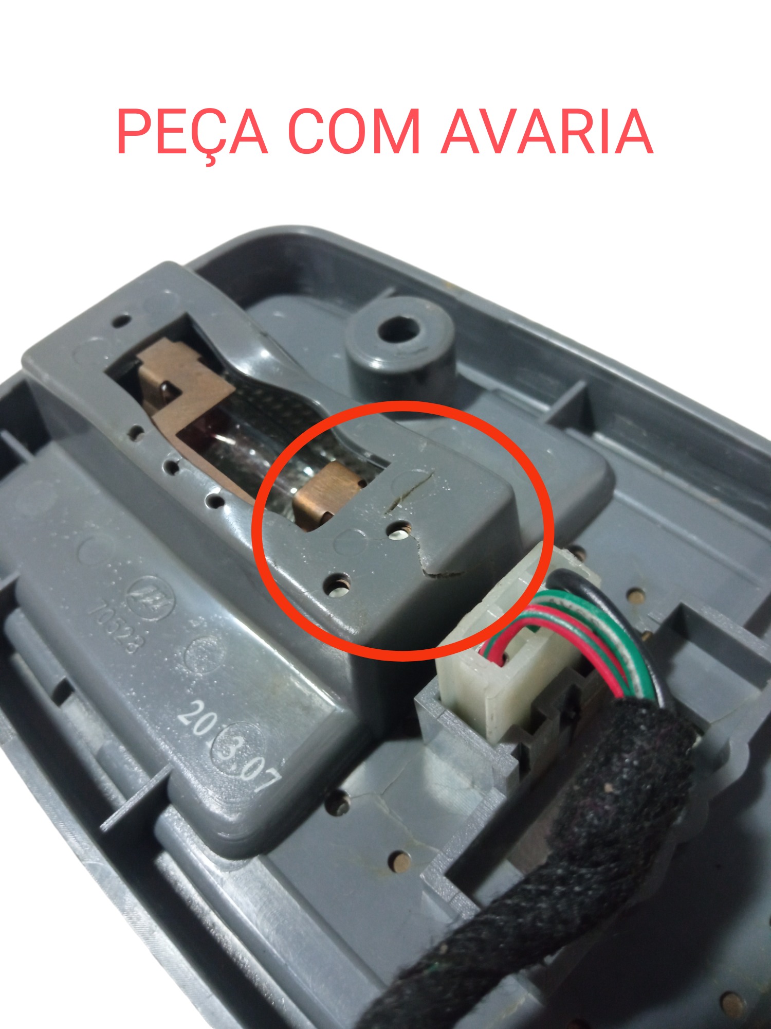 Luz Cortesia Teto Traseira Central Lifan X60 2013 A 2017 3