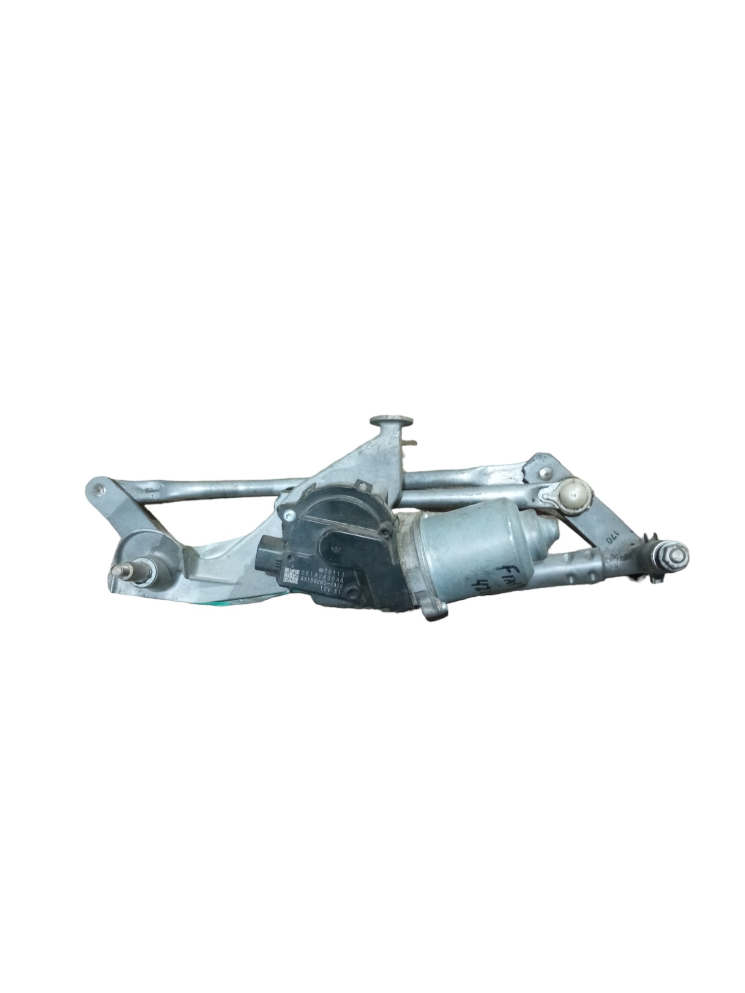 Mecanismo C/motor Limpador Parabrisa Fiat 500 2011/2012 M.v 3