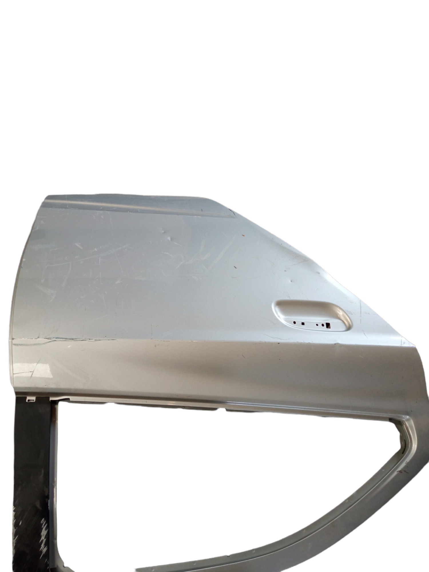 Porta Traseira Direita Onix 2013 2014 2015 2016  Recuperar Direito Prateado 5