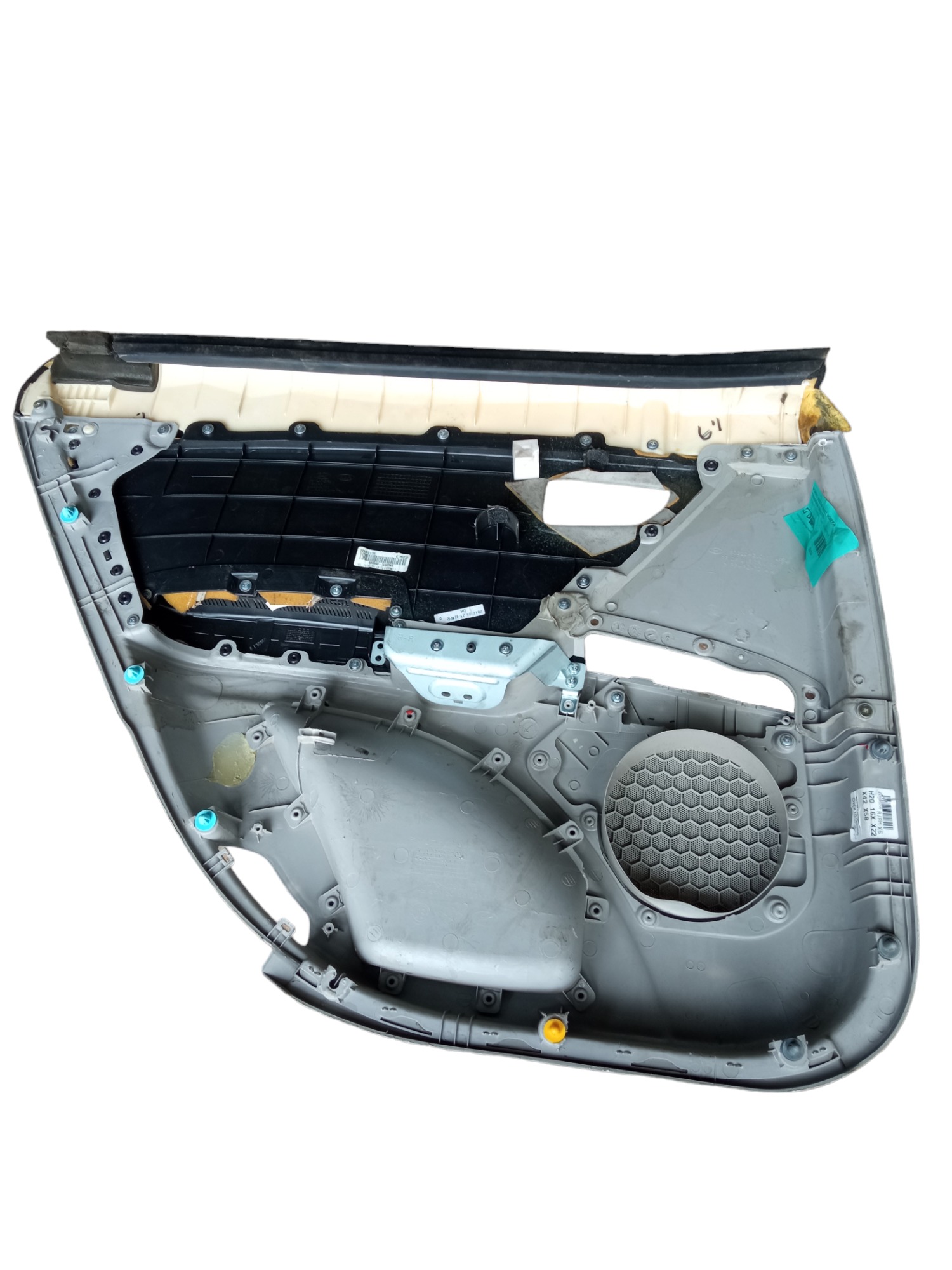Forro Porta Traseira Direita Hyundai Azera 2008 2009 2011  Bege 4