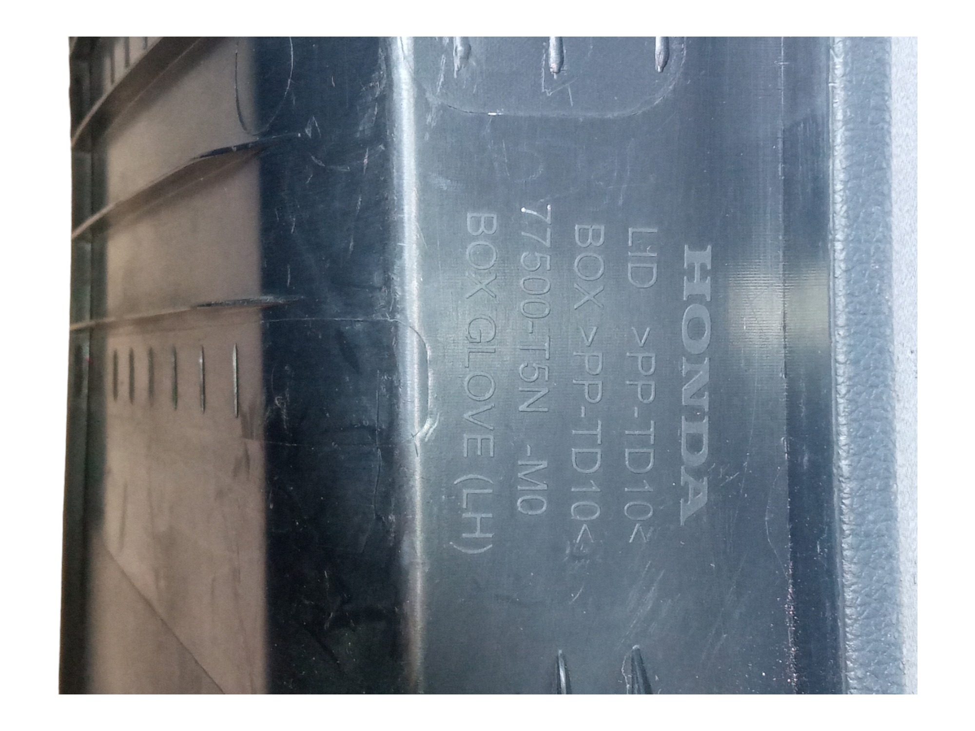 Moldura Acabamento Tampa Porta Luvas Honda Fit 2015 2020 3