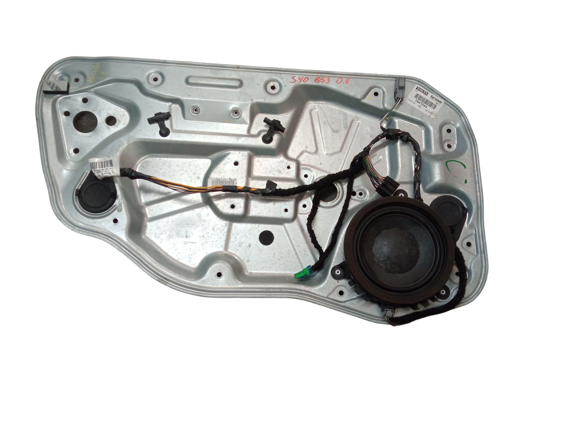 Suporte Máquina Vidro Dianteira Esquerda Volvo S40 2006/2008 2