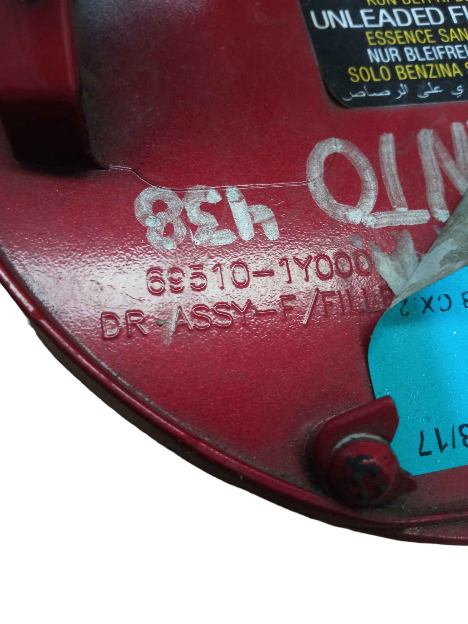 Portinhola Tanque De Combustível Kia Picanto 2013/2017 M.v – Vermelho – 2015 5