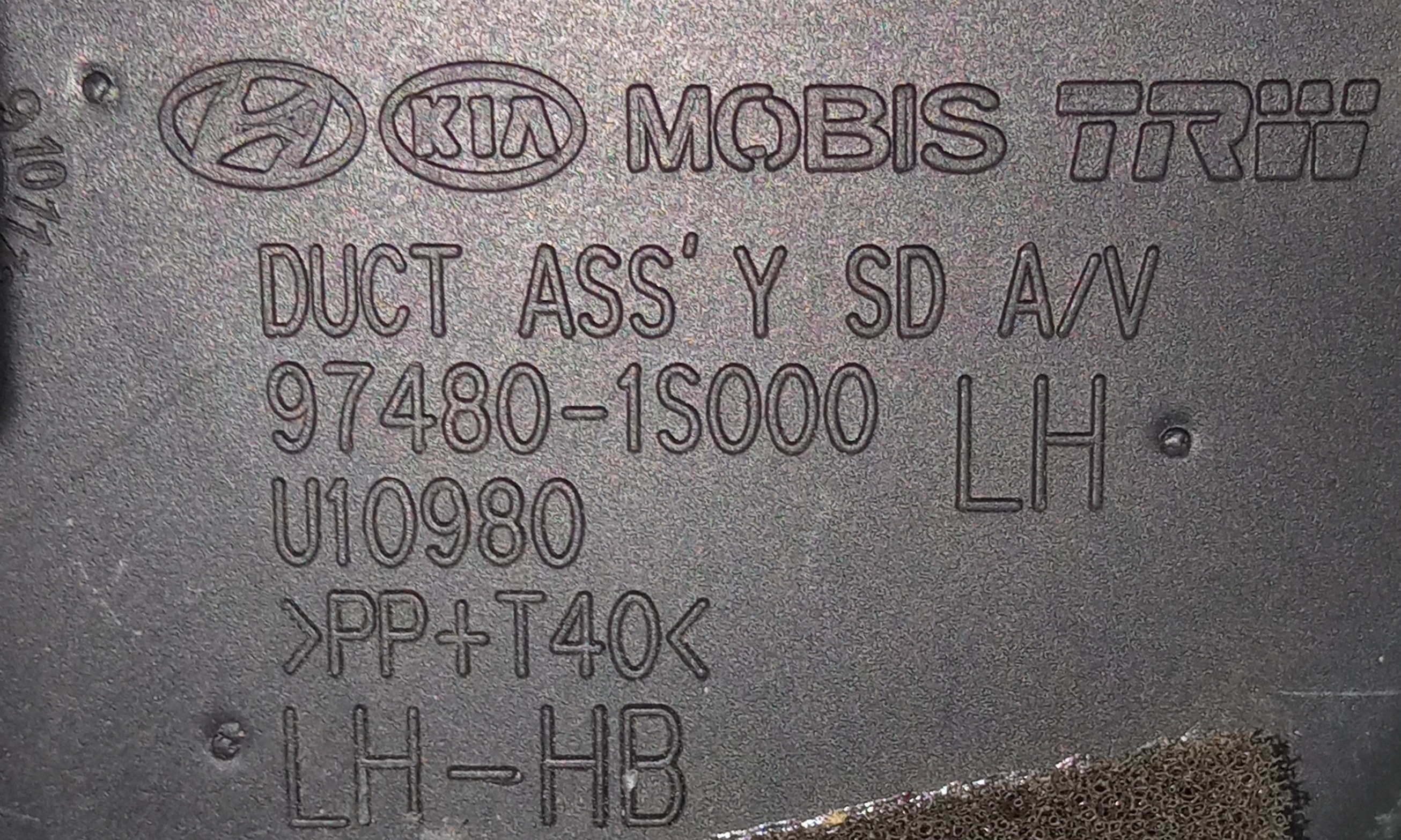 Moldura Difusor Ar Lateral Esquerdo Hb 20 2013 2019 Original 3