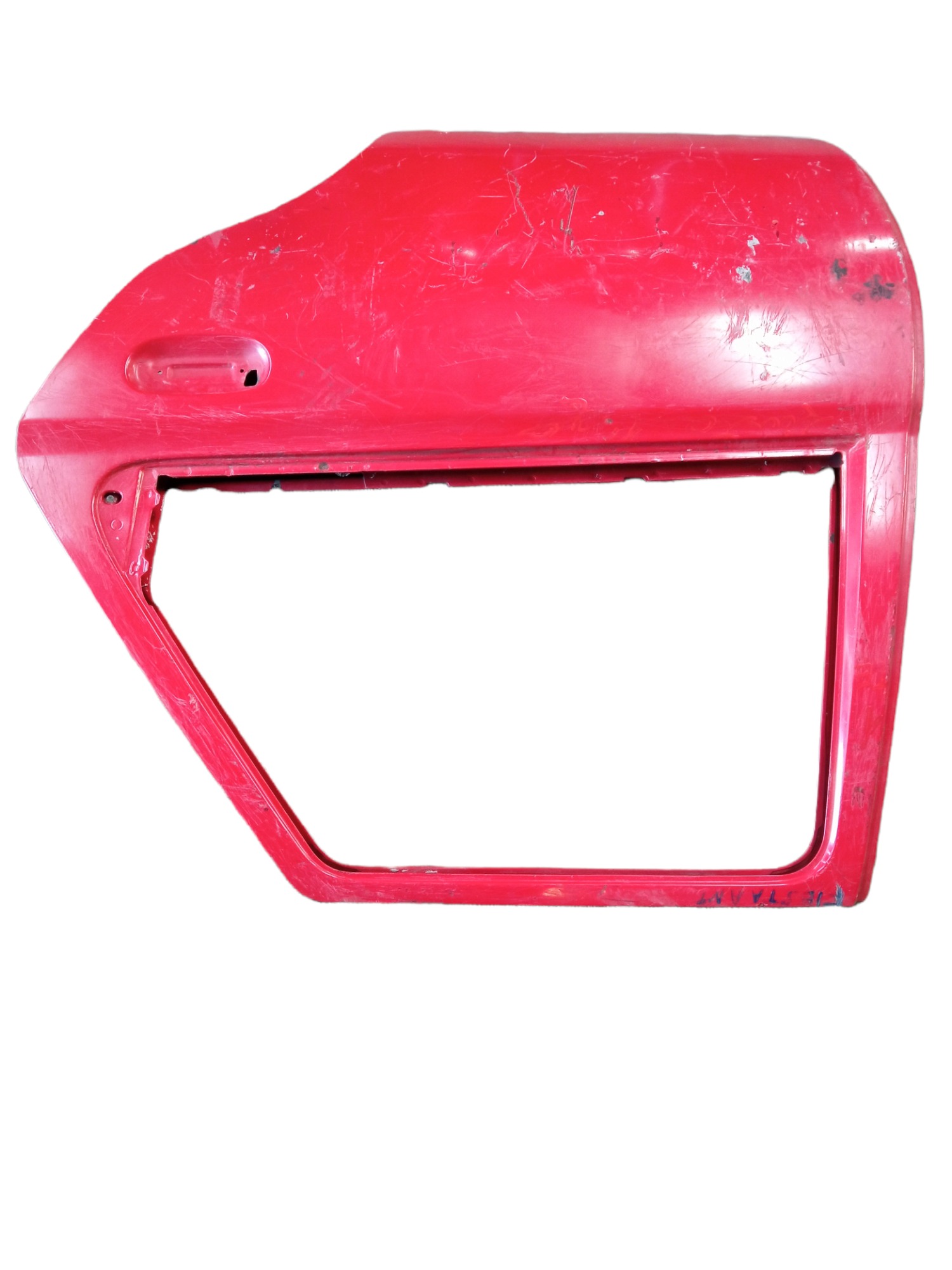 Porta Traseira Esquerda  Fiesta 97 98 99 2000 2001 2002 2003 Vermelho 5