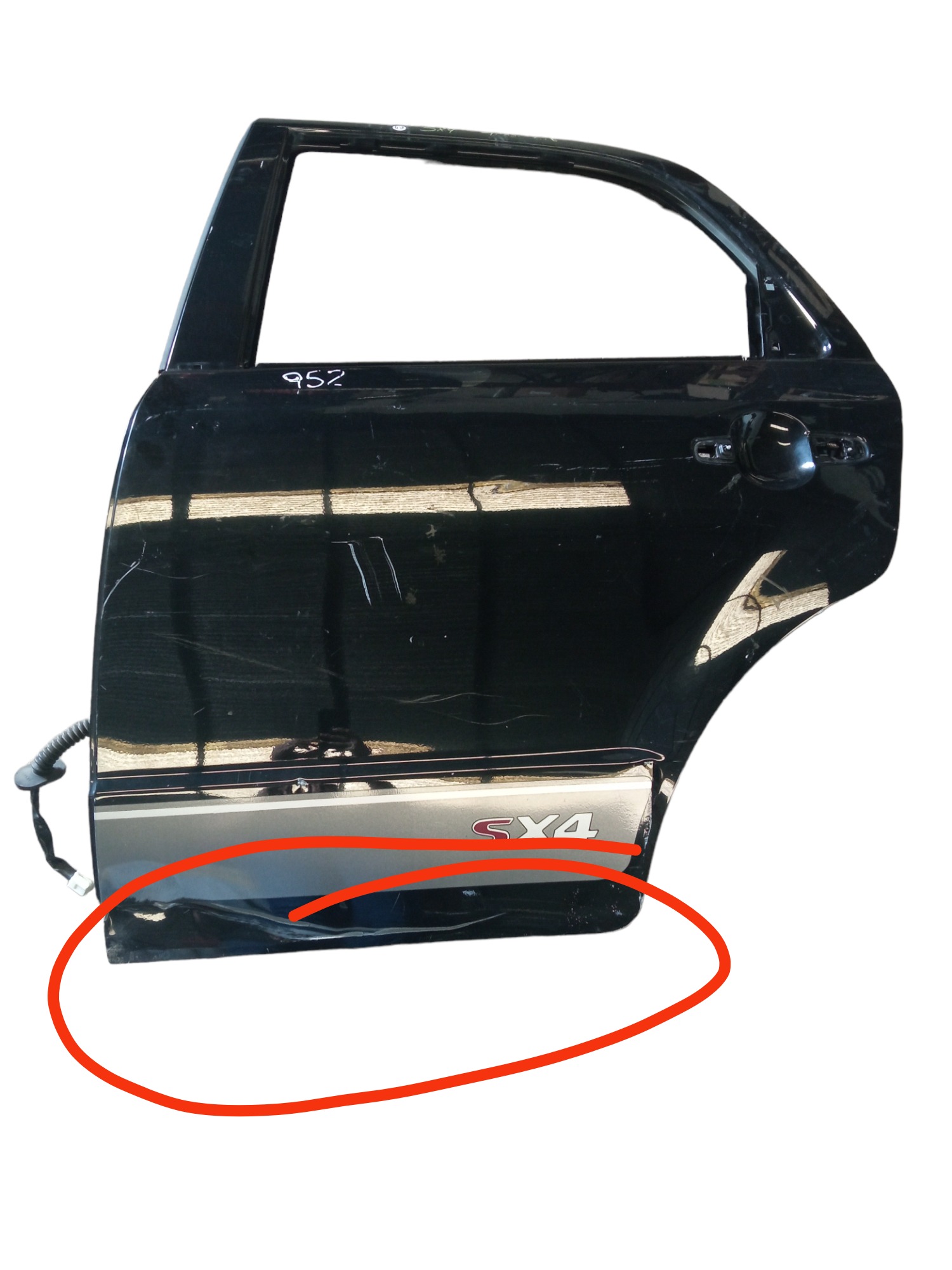 Porta Traseira Esquerda Suzuki Sx4 2012 Usado So Lata 8