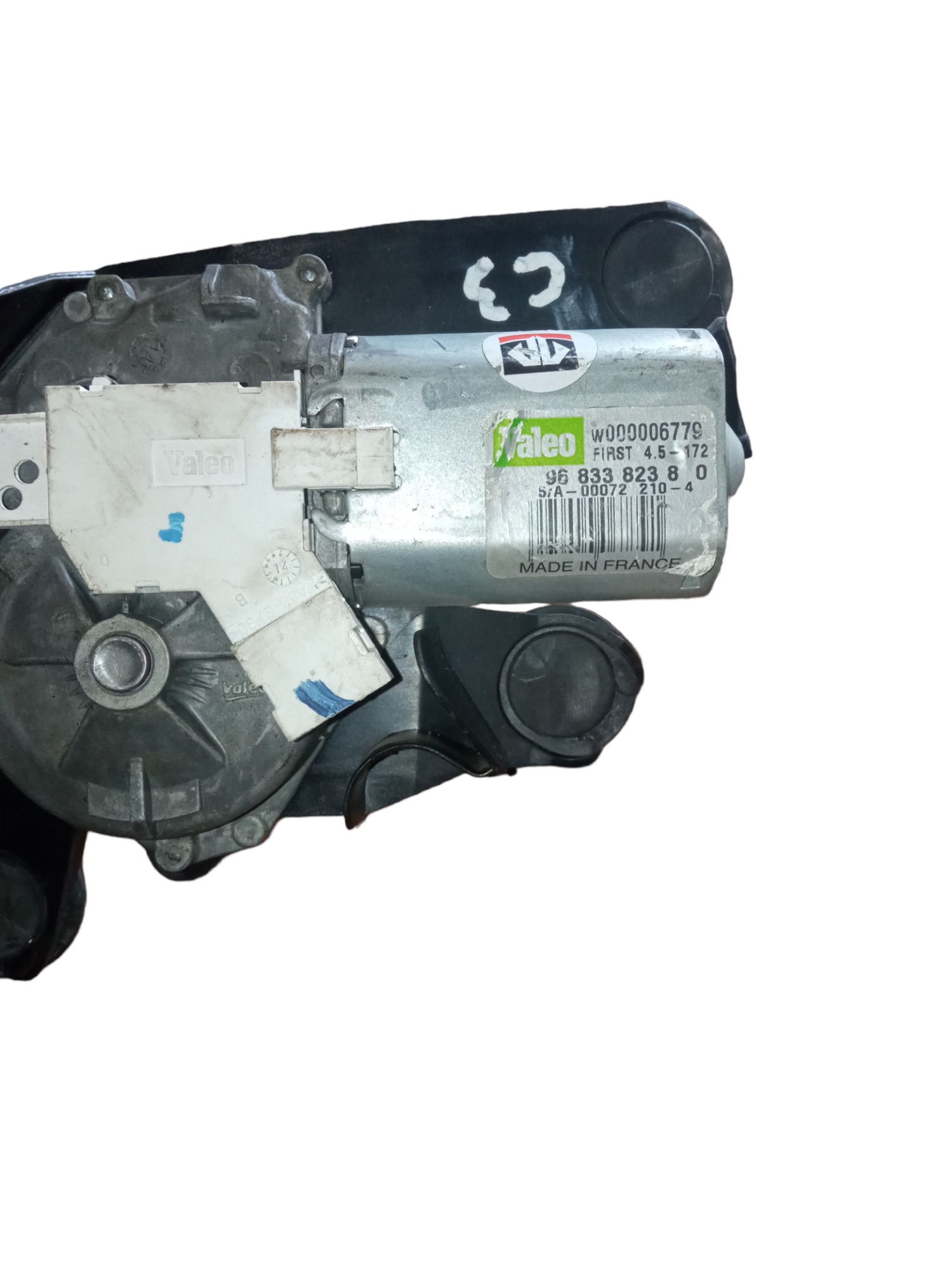 Motor Limpador Traseiro Citroen C3 2013/2018. M.v 4