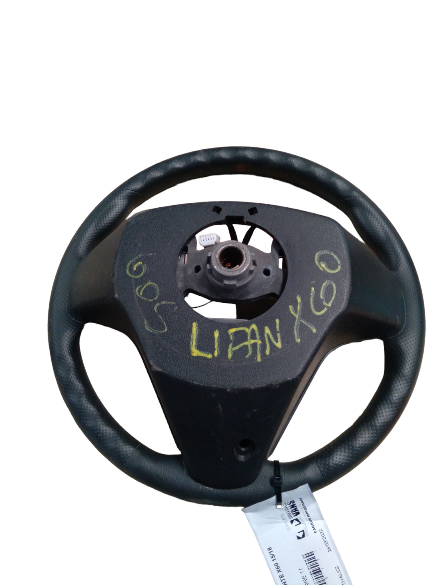 Volante Lifan X60 2015/2018 Com Detalhes Original M.v Preto 4
