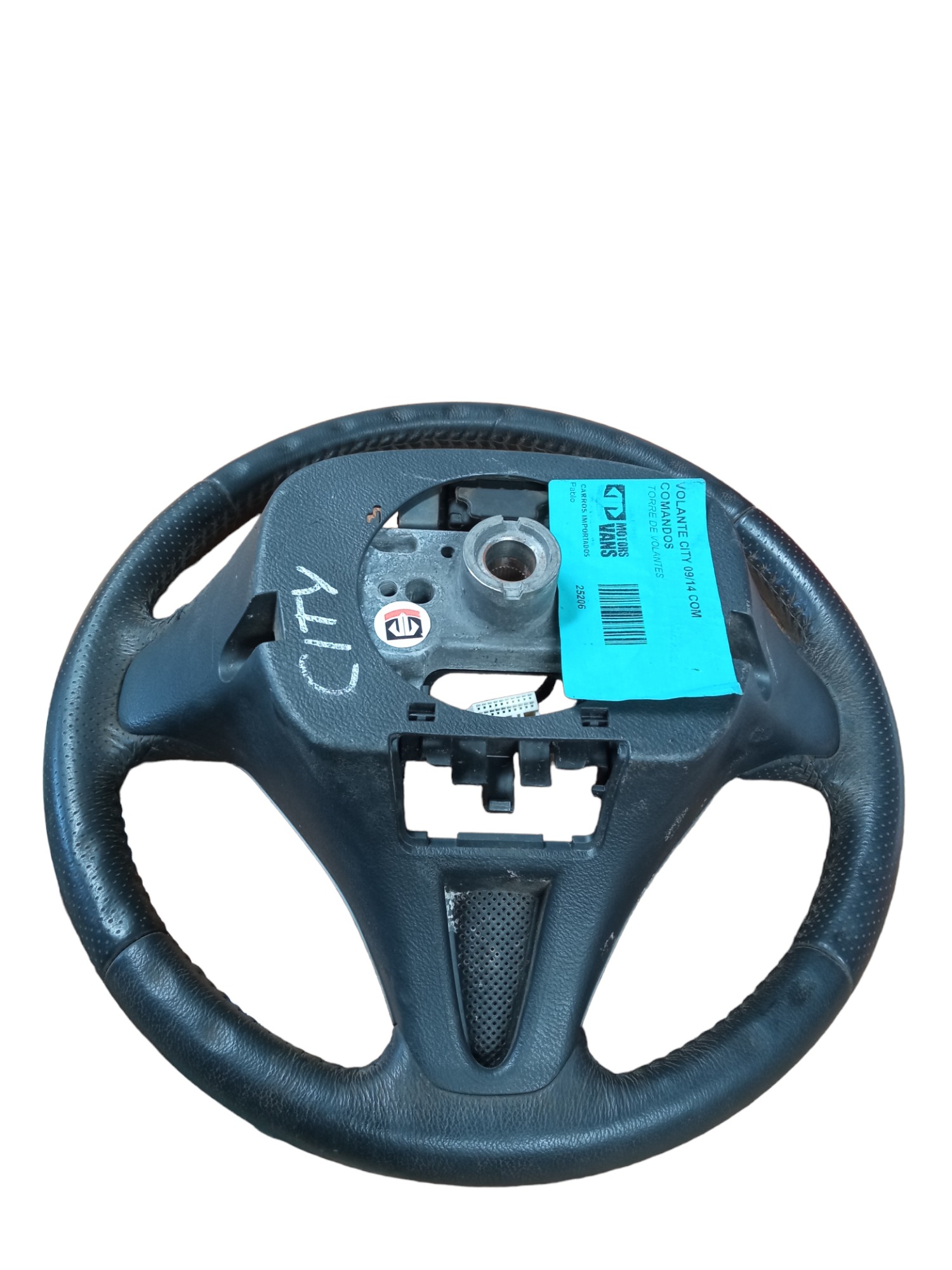 Volante Honda City 2009/2014 C/detalhes  Preto 3
