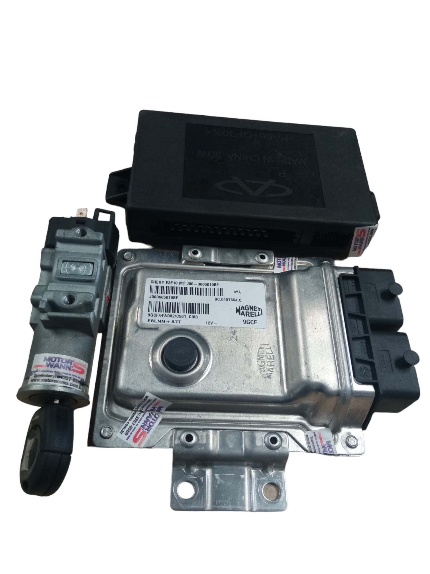 Kit Code Injeção Eletrônica Chery Qq 1.1 2012 2