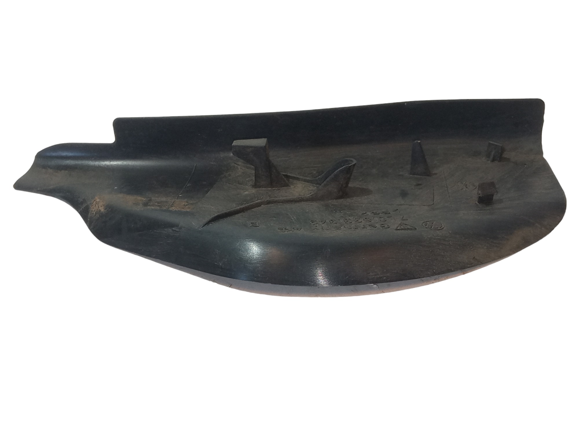 Moldura Interna Porta Traseira Esquerda Porsche Cayenne 2009 Preto 5