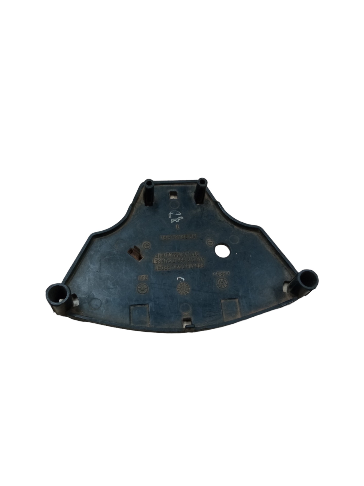 Base Tampa Buzina Volante Original Volkswagen Gol/ Parati G3 Preto 3