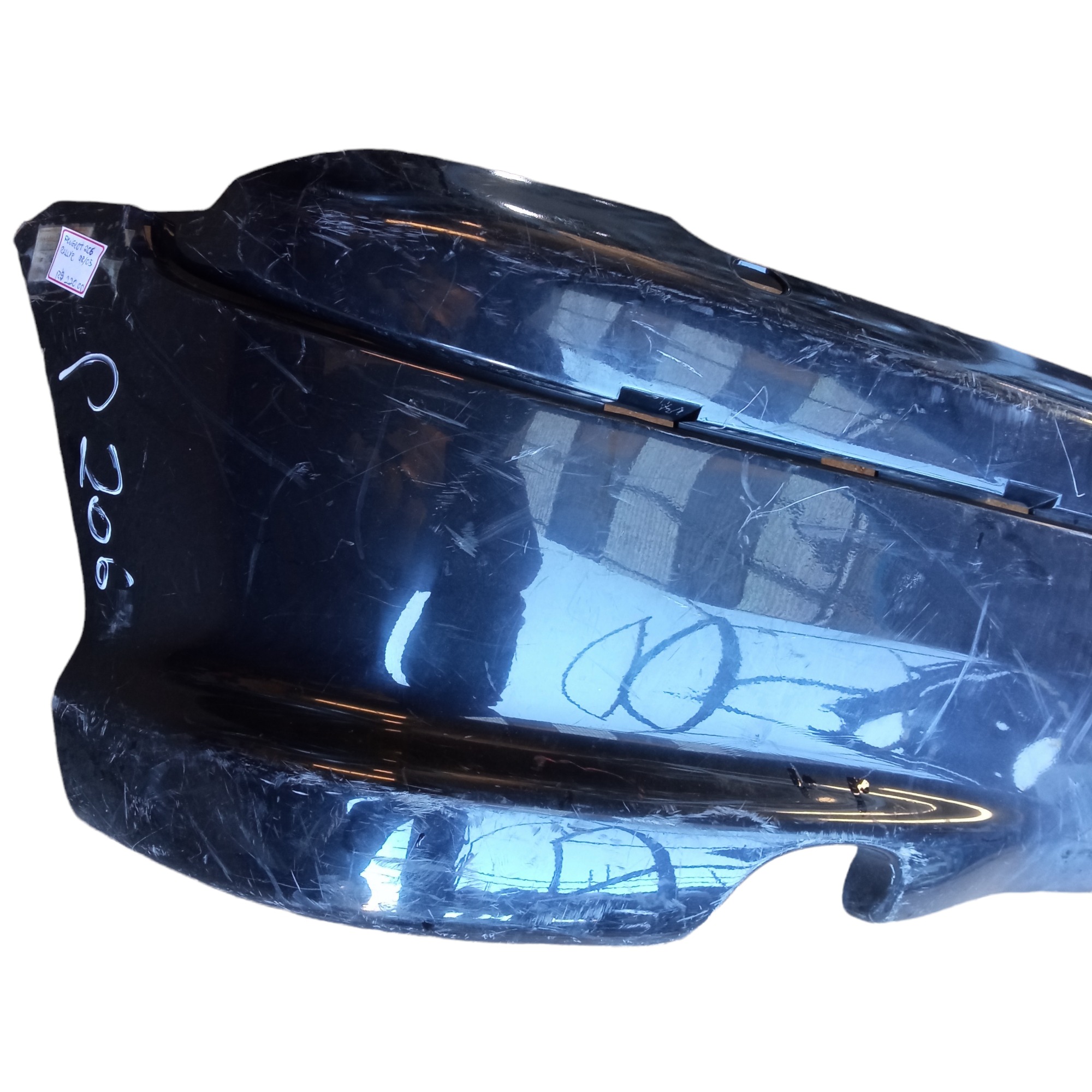 Parachoque Traseiro Peugeot 206 Rally 1998 A 2005 6
