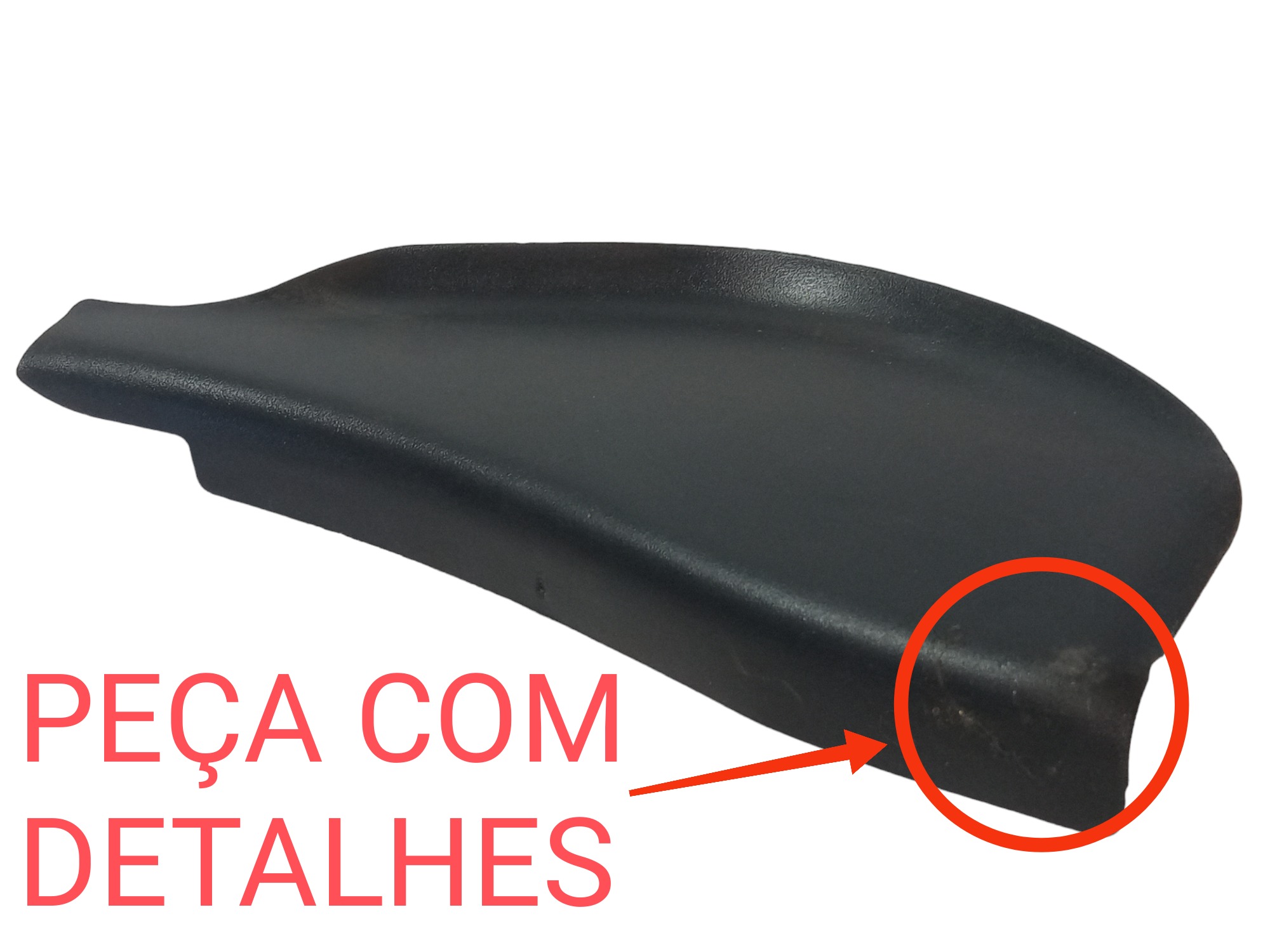 Moldura Interna Porta Traseira Esquerda Porsche Cayenne 2009 Preto 2