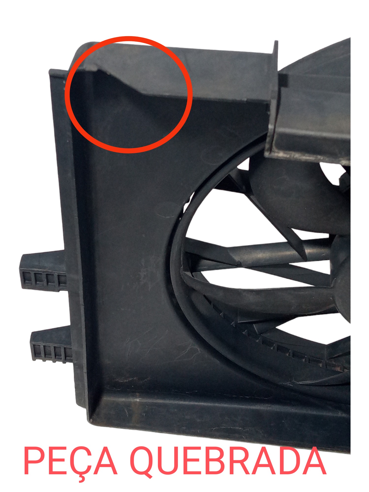 Defletor Ventoinha Mercedes Classe A 190 2000 A 2002 2