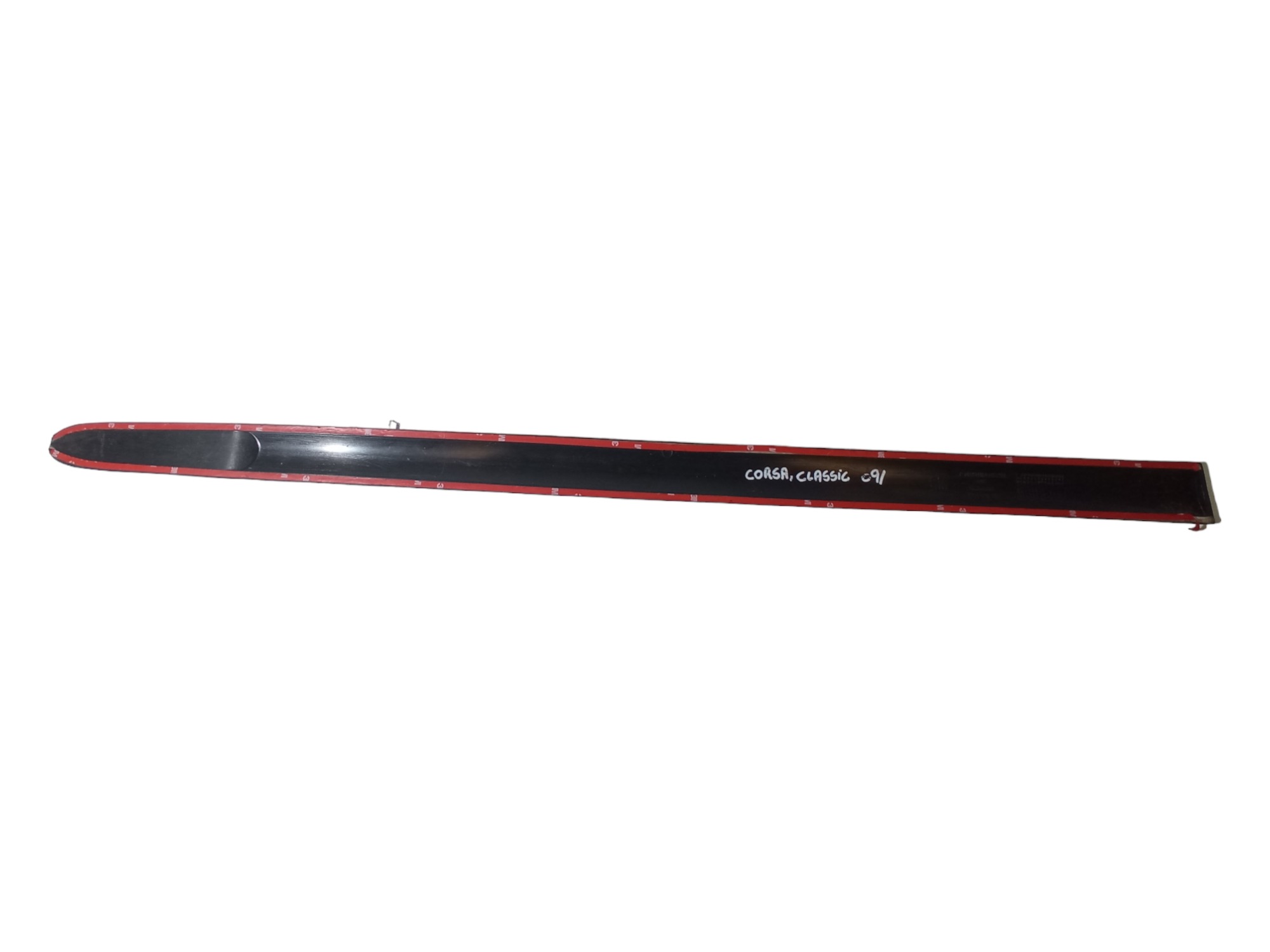 Friso Porta Dianteira Direita Chevrolet Corsa Classic 2009 Preta 2